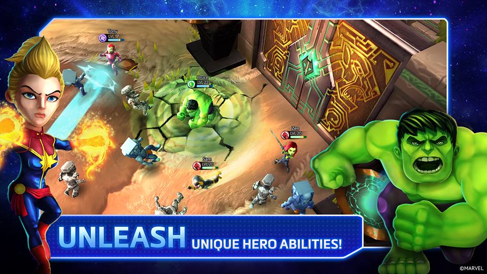 Скриншот из игры Marvel Mighty Heroes - 1