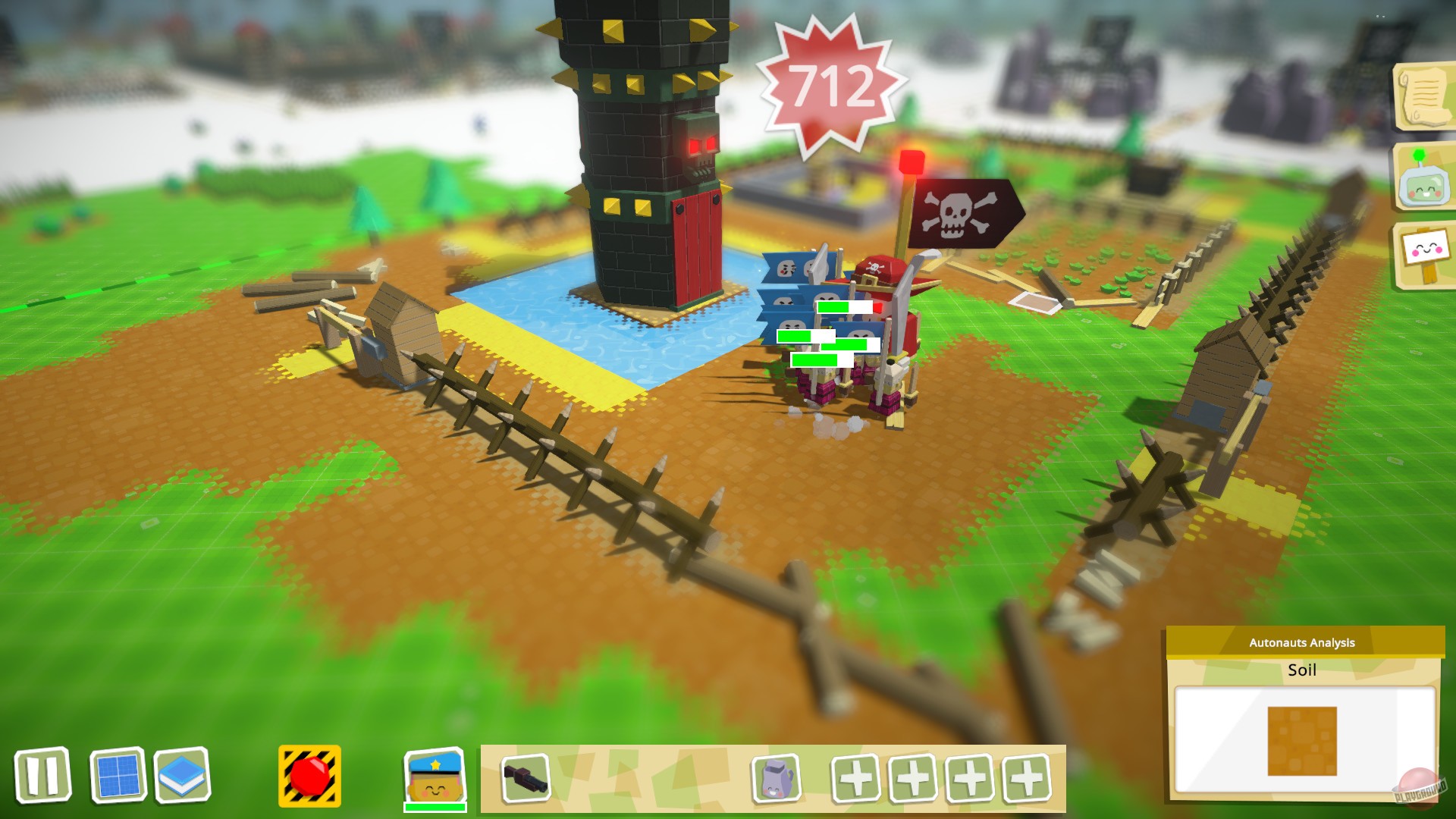 Скриншот из игры Autonauts vs Piratebots - 4