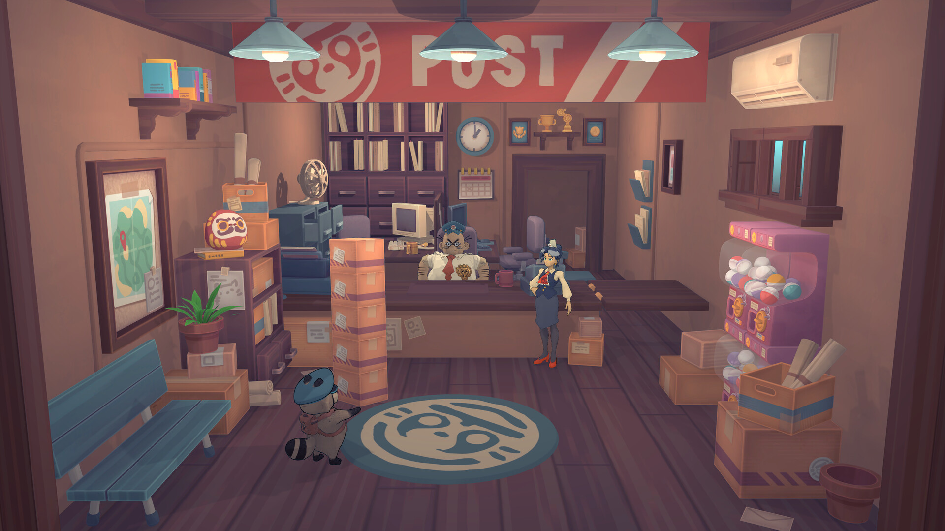 Скриншот из игры TANUKI: Pon's Summer - 2