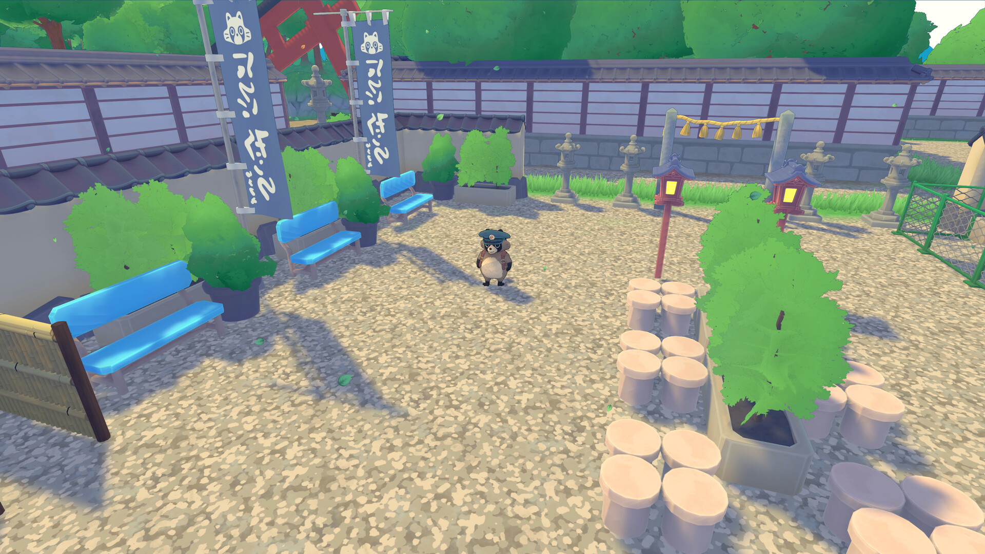 Скриншот из игры TANUKI: Pon's Summer - 23