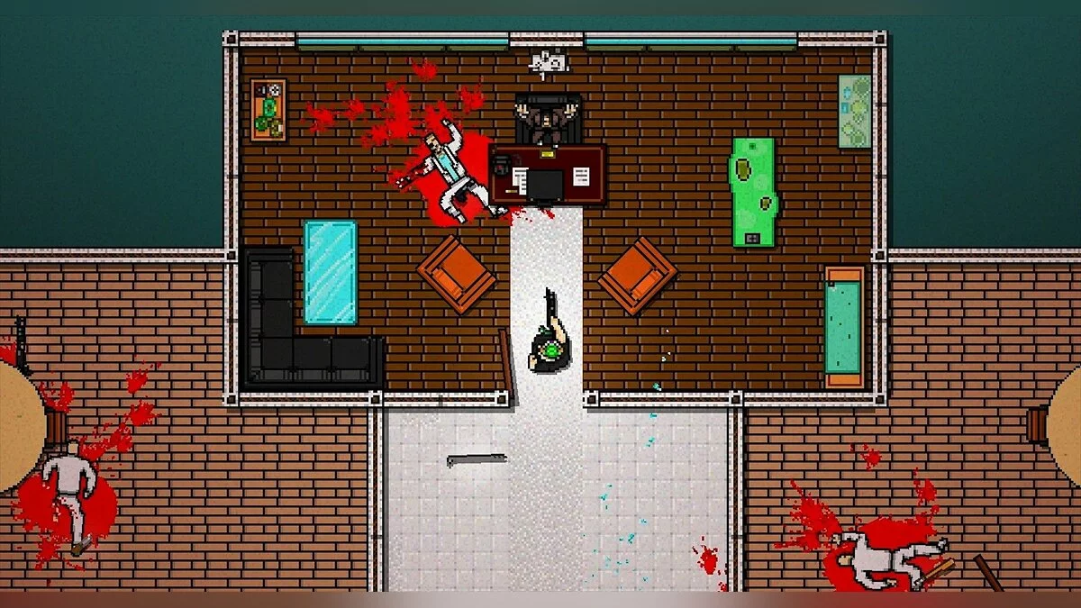 Скриншот из игры Hotline Miami 2: Wrong Number - 47
