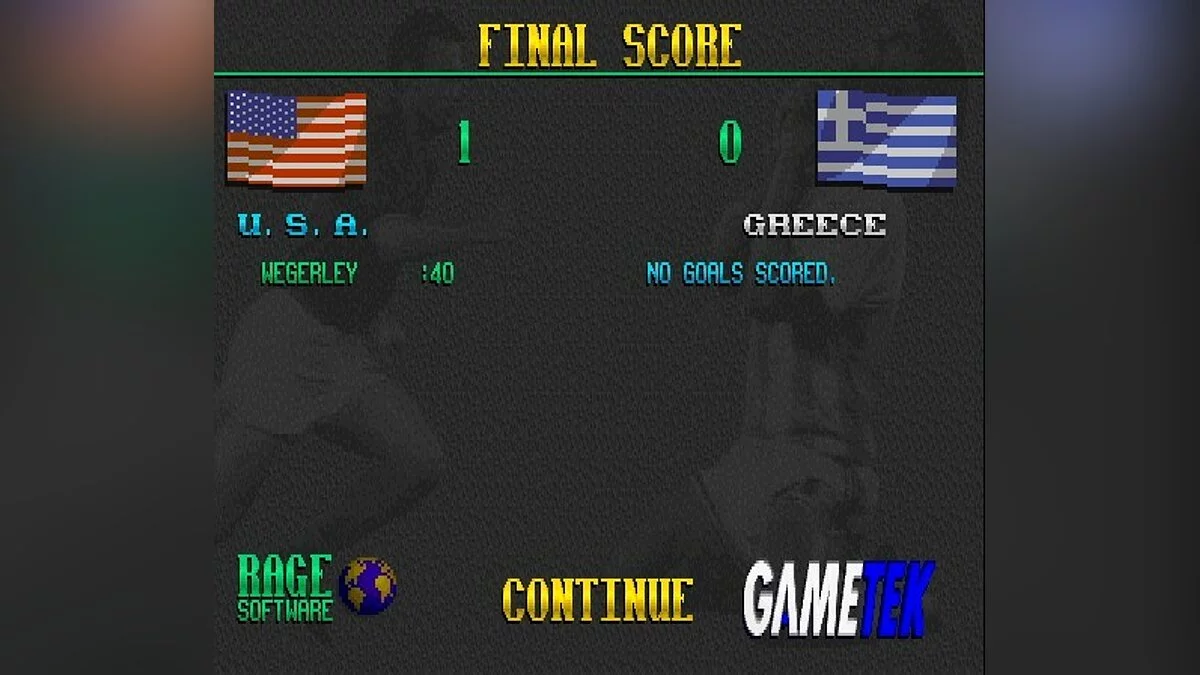 Скриншот из игры Elite Soccer - 3