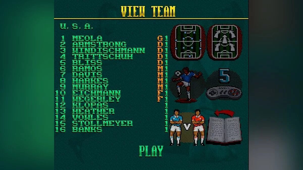 Скриншот из игры Elite Soccer - 1