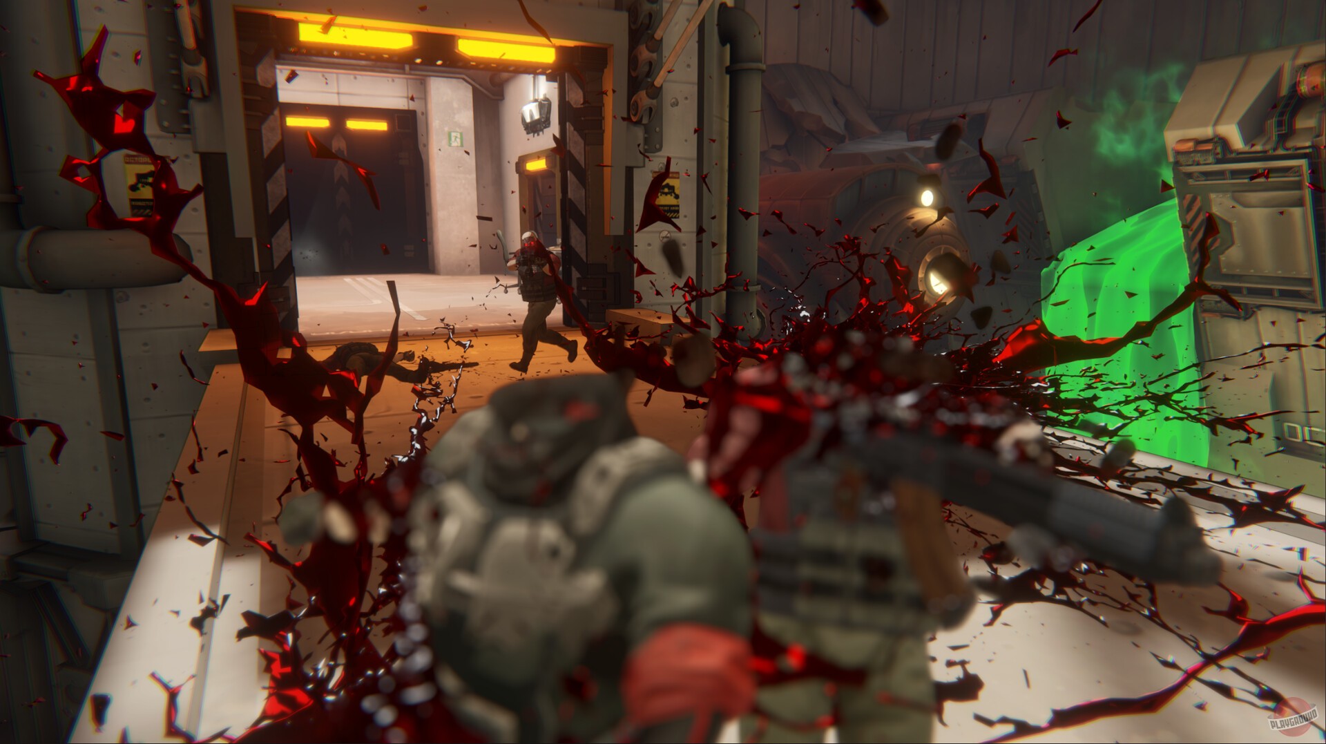 Скриншот из игры BLEEDING - 5