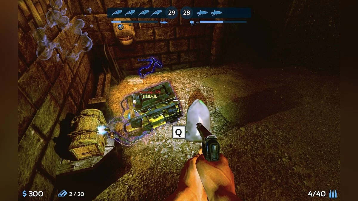 Скриншот из игры Depth - 9