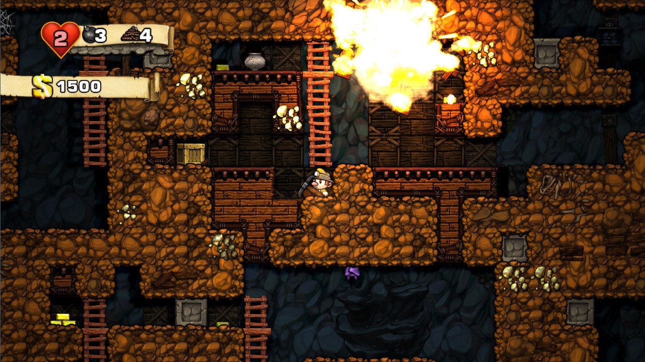 Скриншот из игры Spelunky - 23