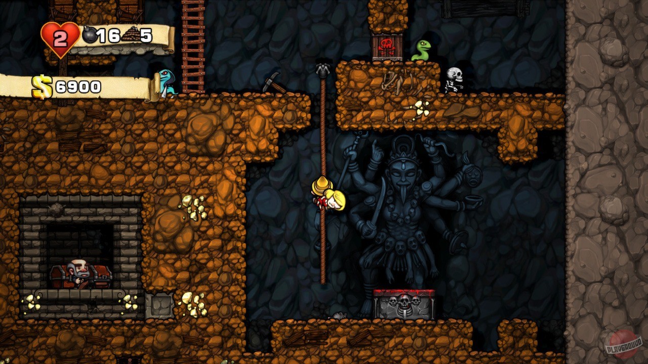 Скриншот из игры Spelunky - 12