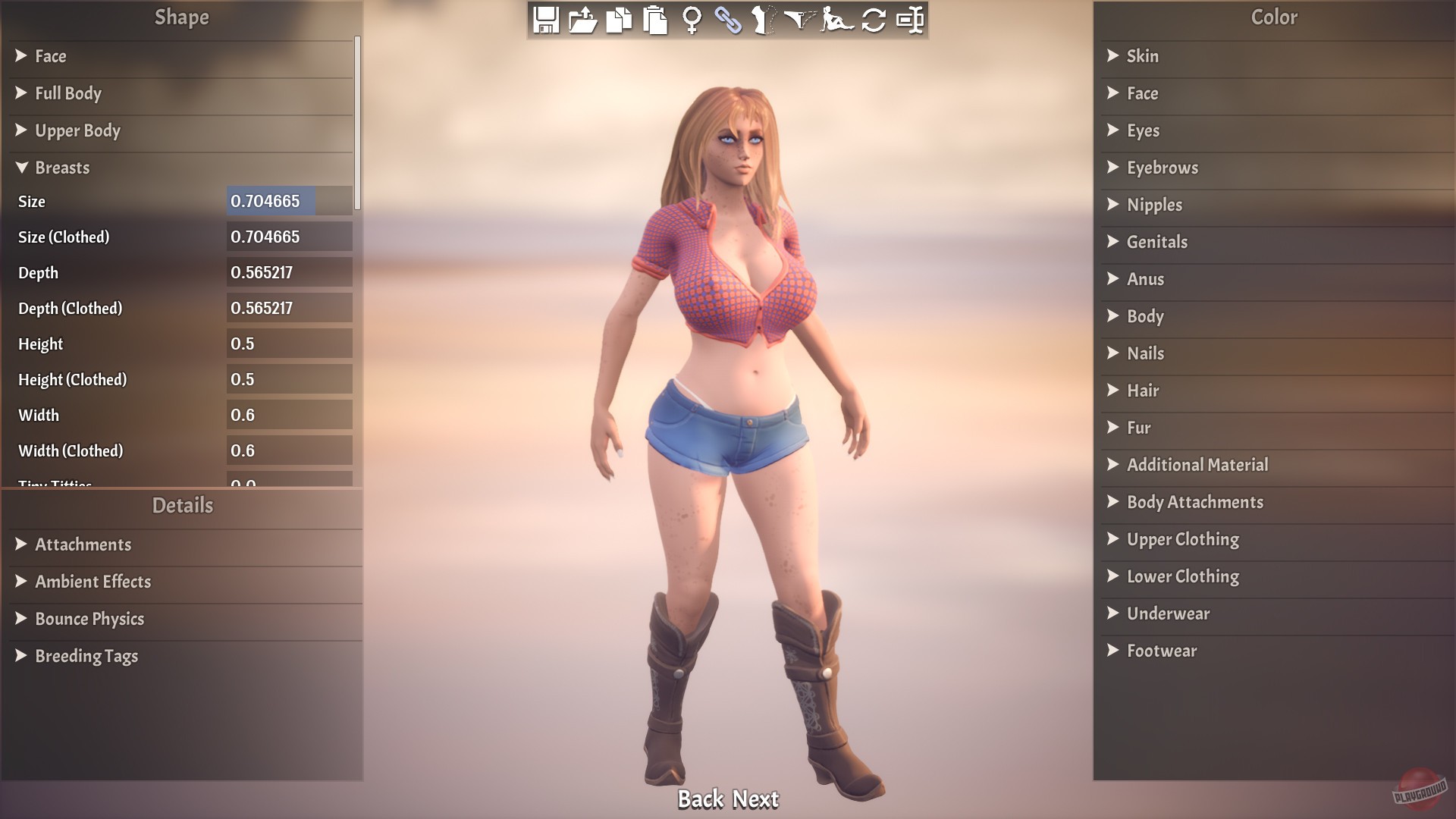 Скриншот из игры Breeders of the Nephelym - 3