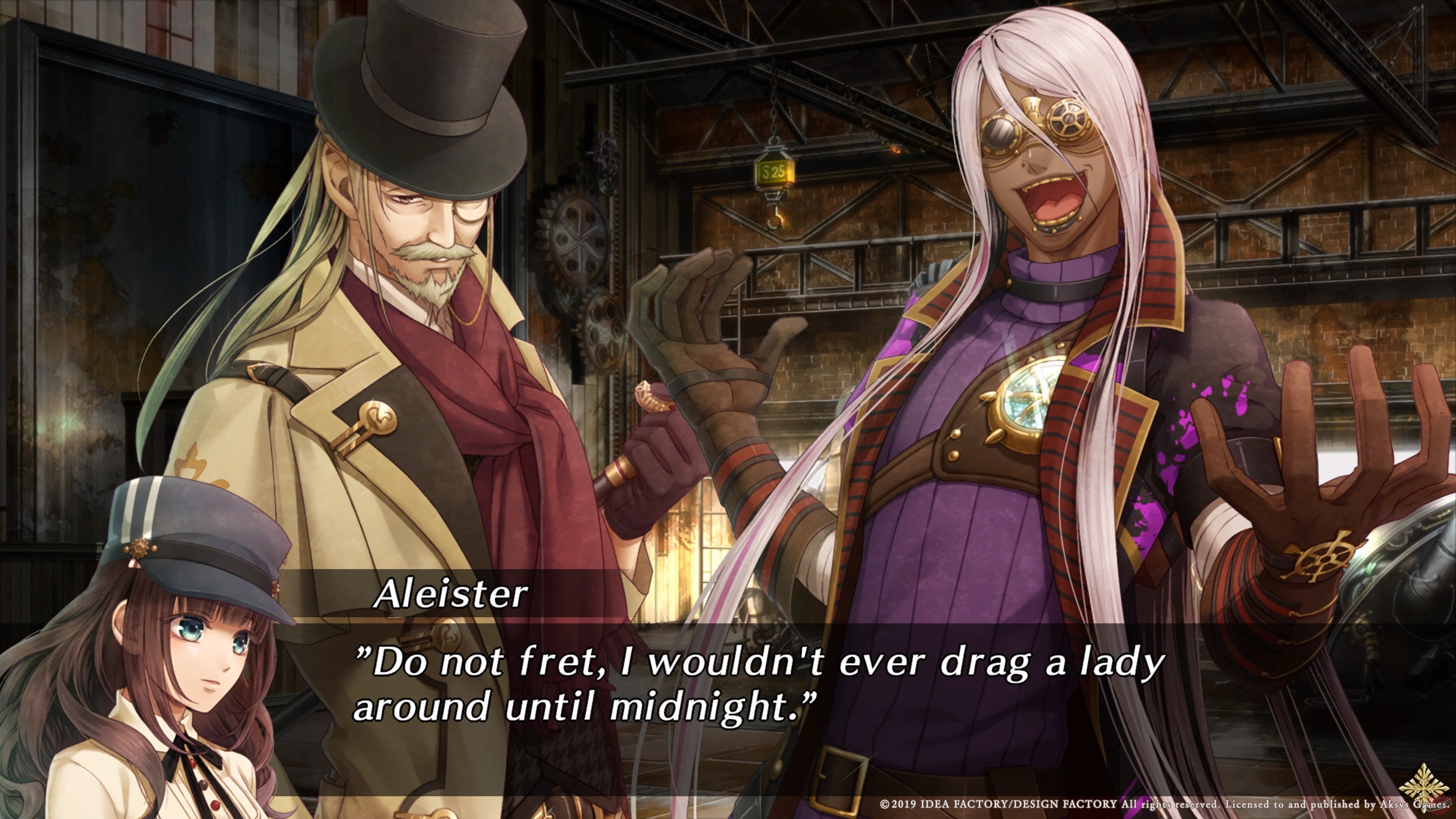 Скриншот из игры Code: Realize - Wintertide Miracles - 1