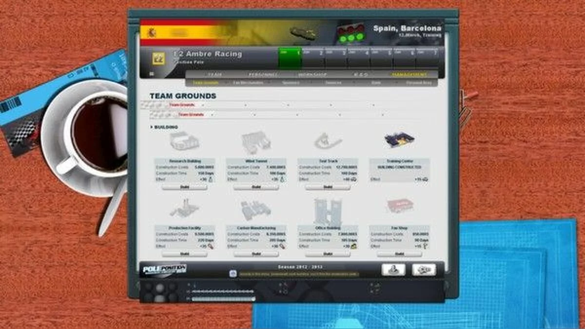 Скриншот из игры Будь лидером! Менеджер гонок 2012 - 2