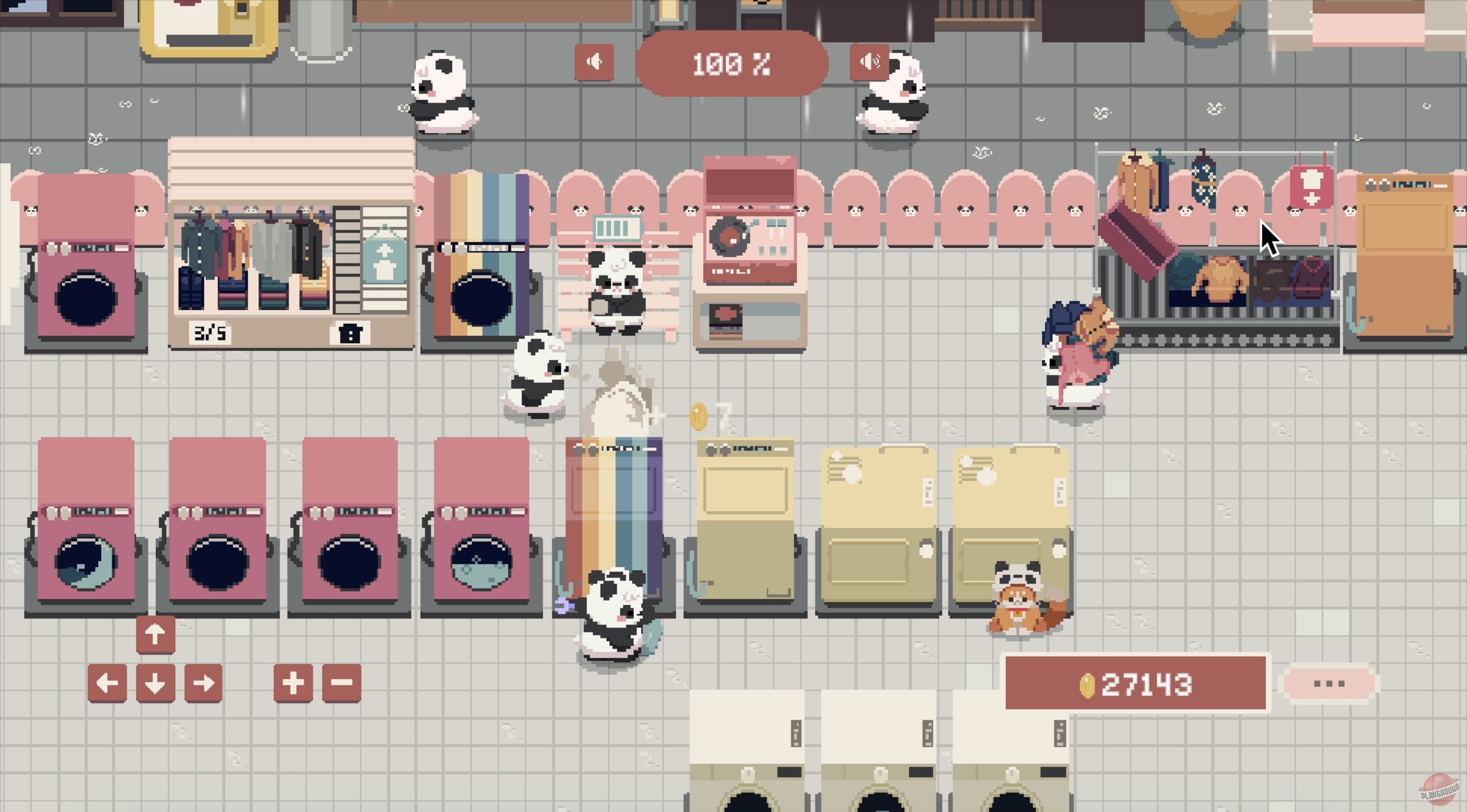 Скриншот из игры Bao Bao's Cozy Laundromat - 2