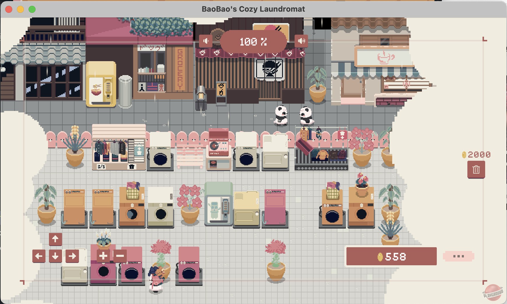 Скриншот из игры Bao Bao's Cozy Laundromat - 3