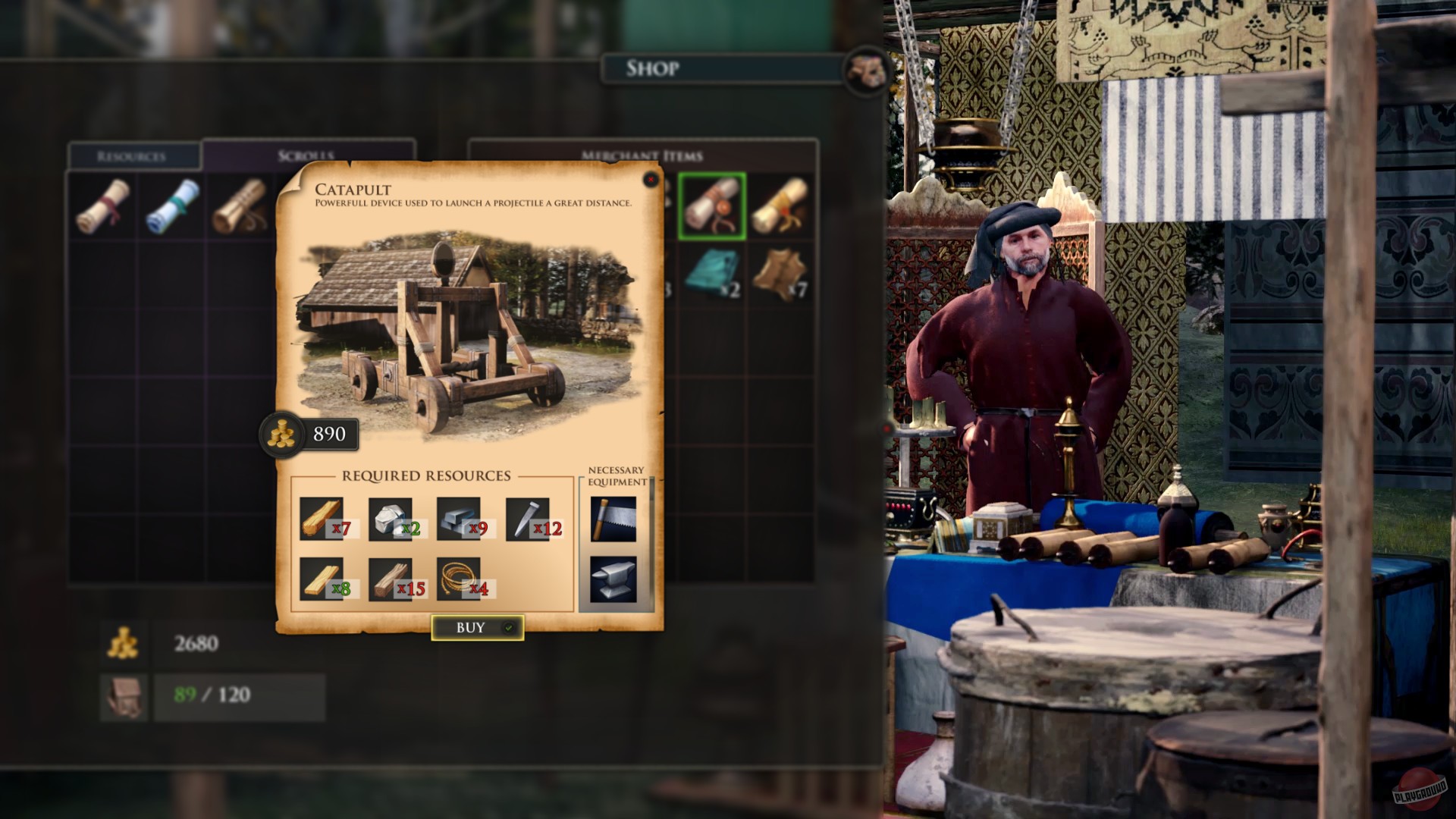Скриншот из игры Medieval Machines Builder - 24