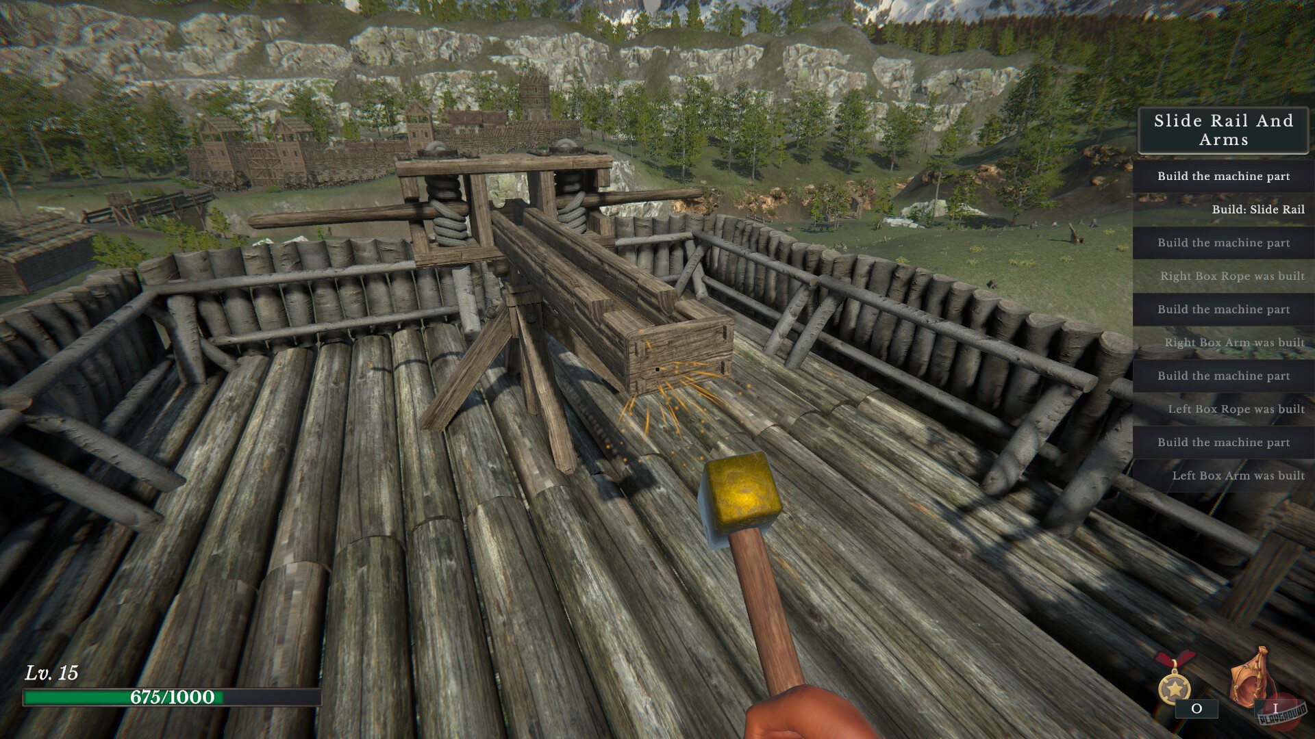 Скриншот из игры Medieval Machines Builder - 9