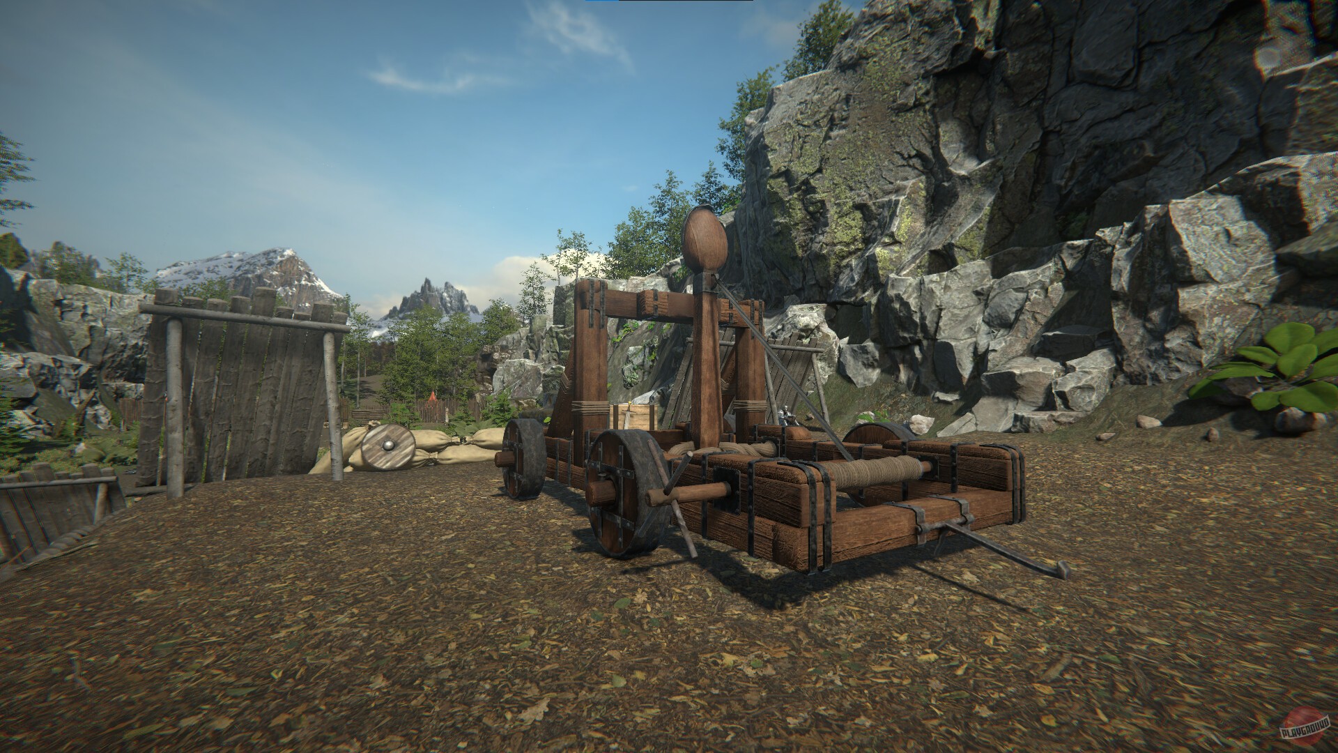 Скриншот из игры Medieval Machines Builder - 1