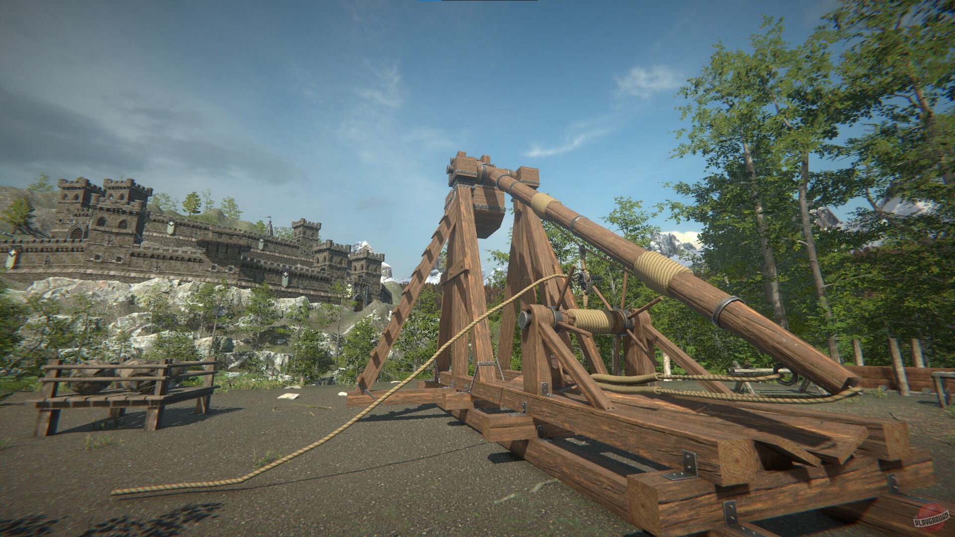 Скриншот из игры Medieval Machines Builder - 6