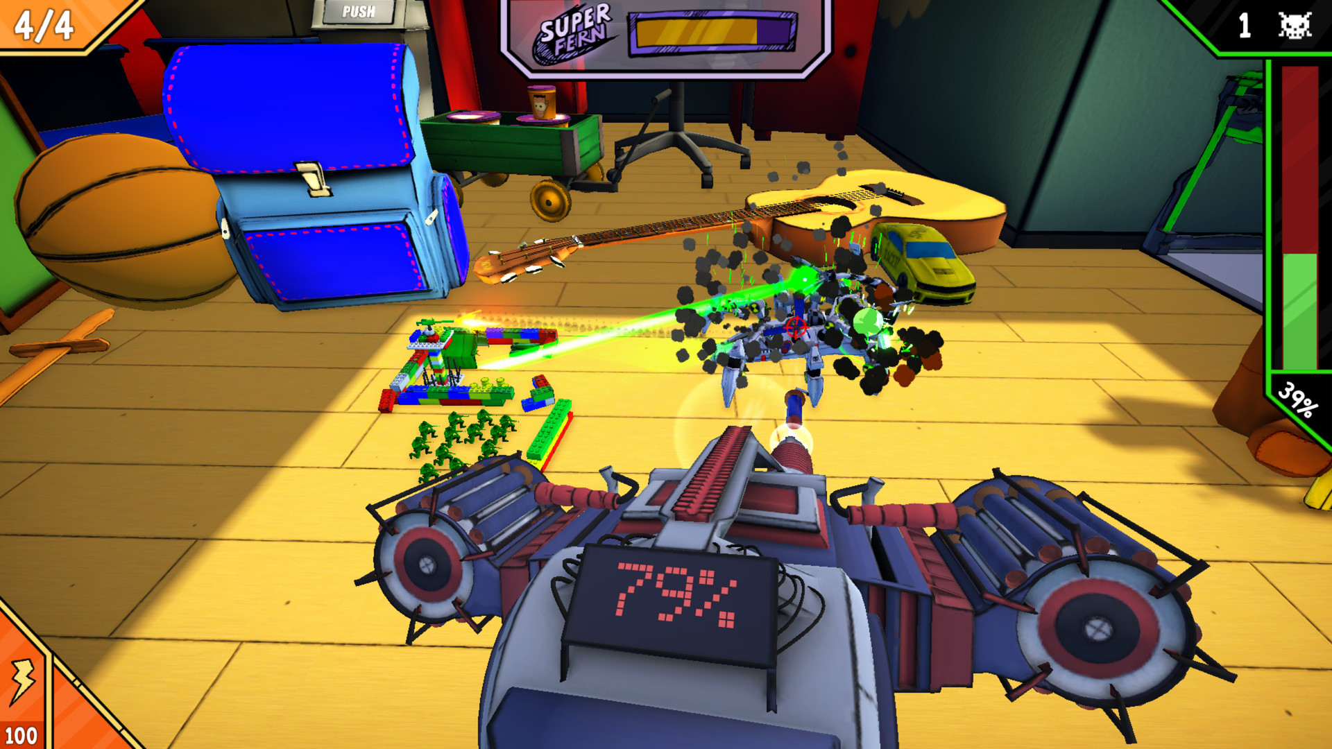 Скриншот из игры Plastic Rebellion - 2