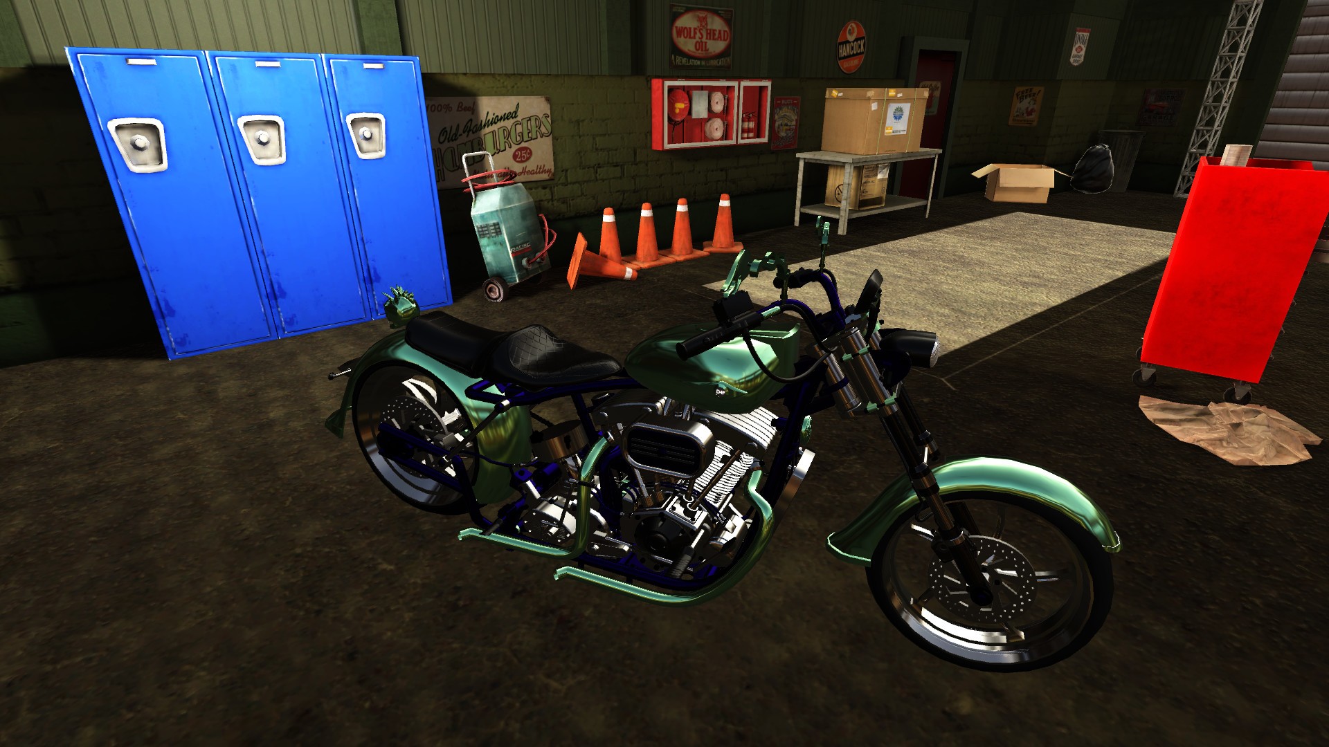 Скриншот из игры Motorbike Garage Mechanic Simulator - 24