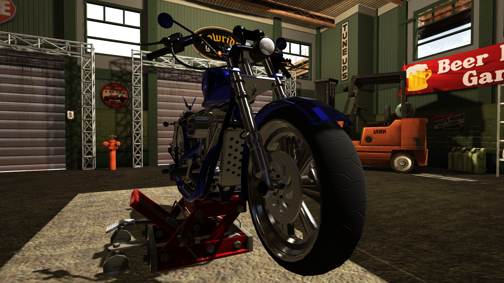 Скриншот из игры Motorbike Garage Mechanic Simulator - 41