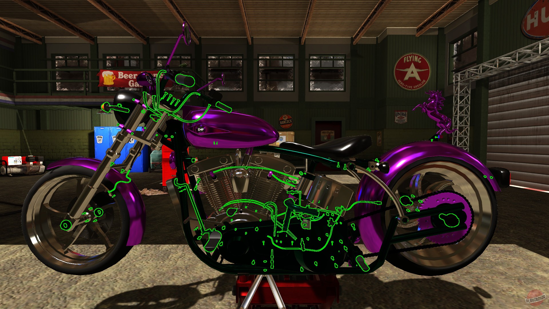 Скриншот из игры Motorbike Garage Mechanic Simulator - 22