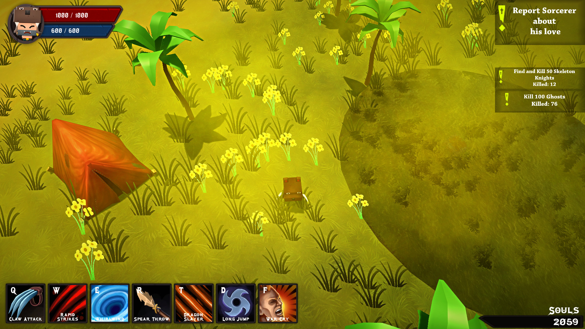 Скриншот из игры Rover The Dragonslayer - 11