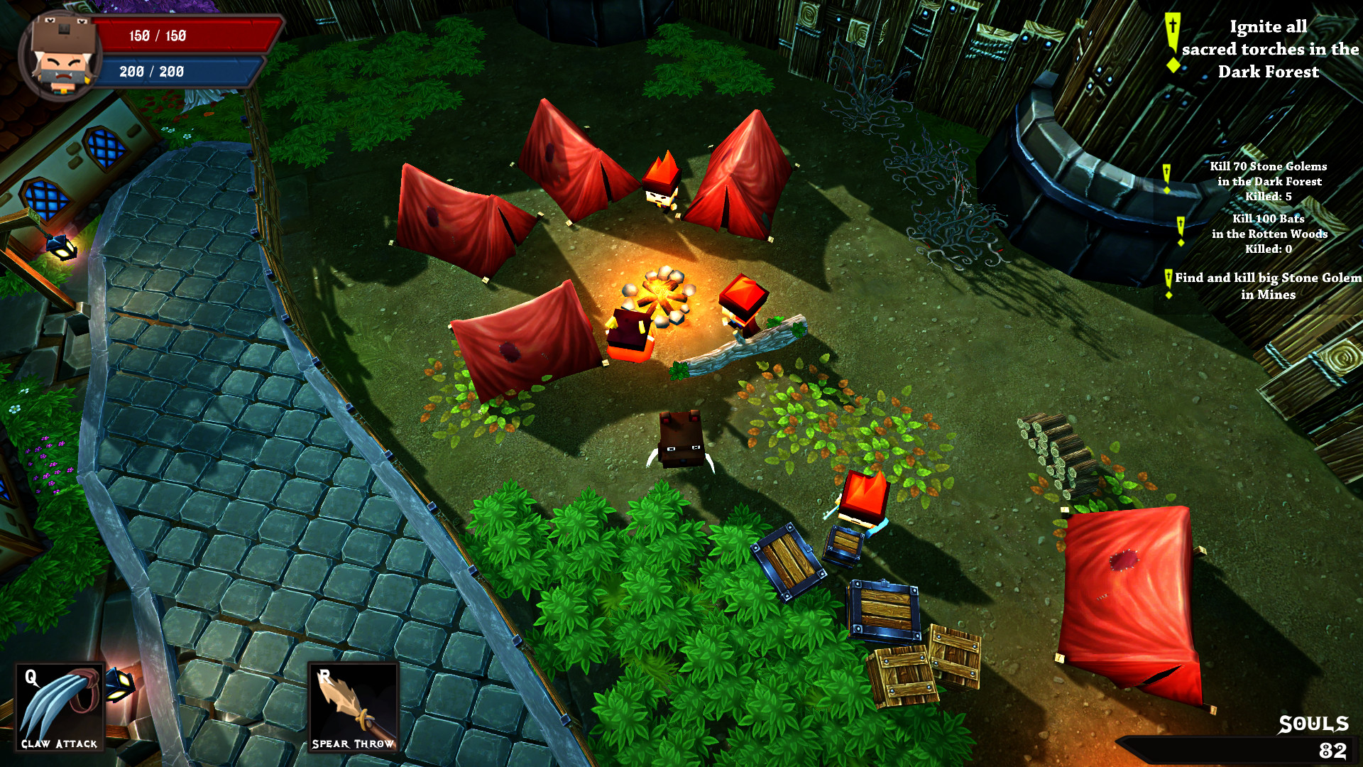 Скриншот из игры Rover The Dragonslayer - 13
