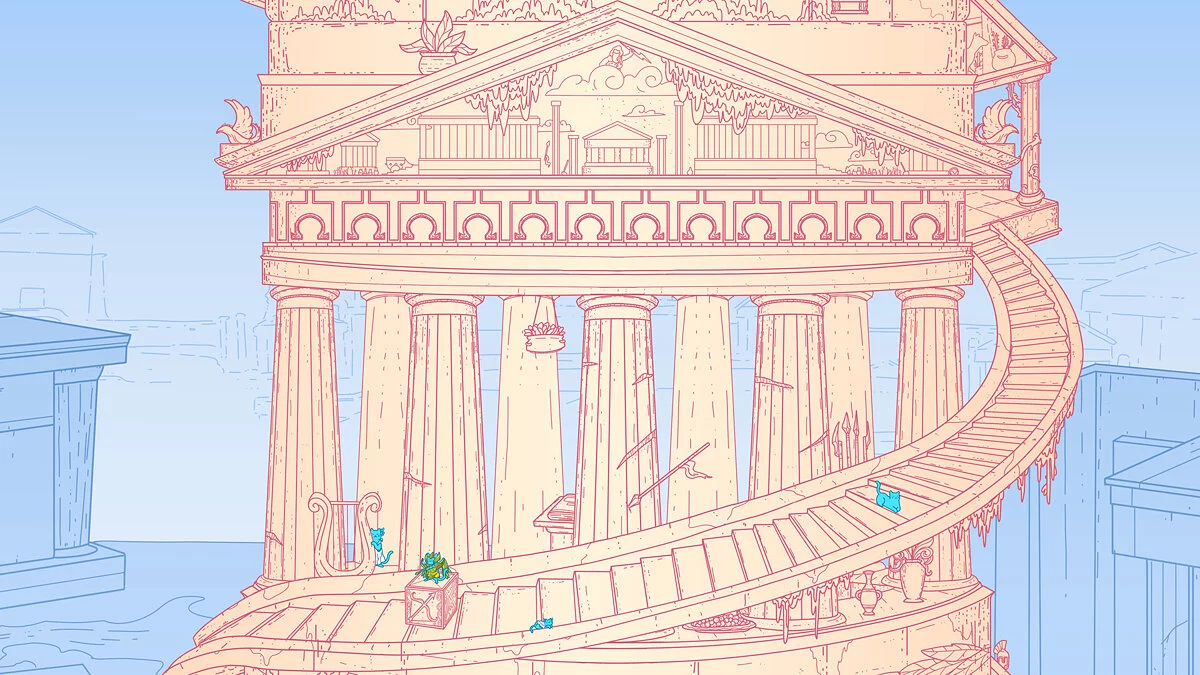 Скриншот из игры A Tower Full of Cats - 12