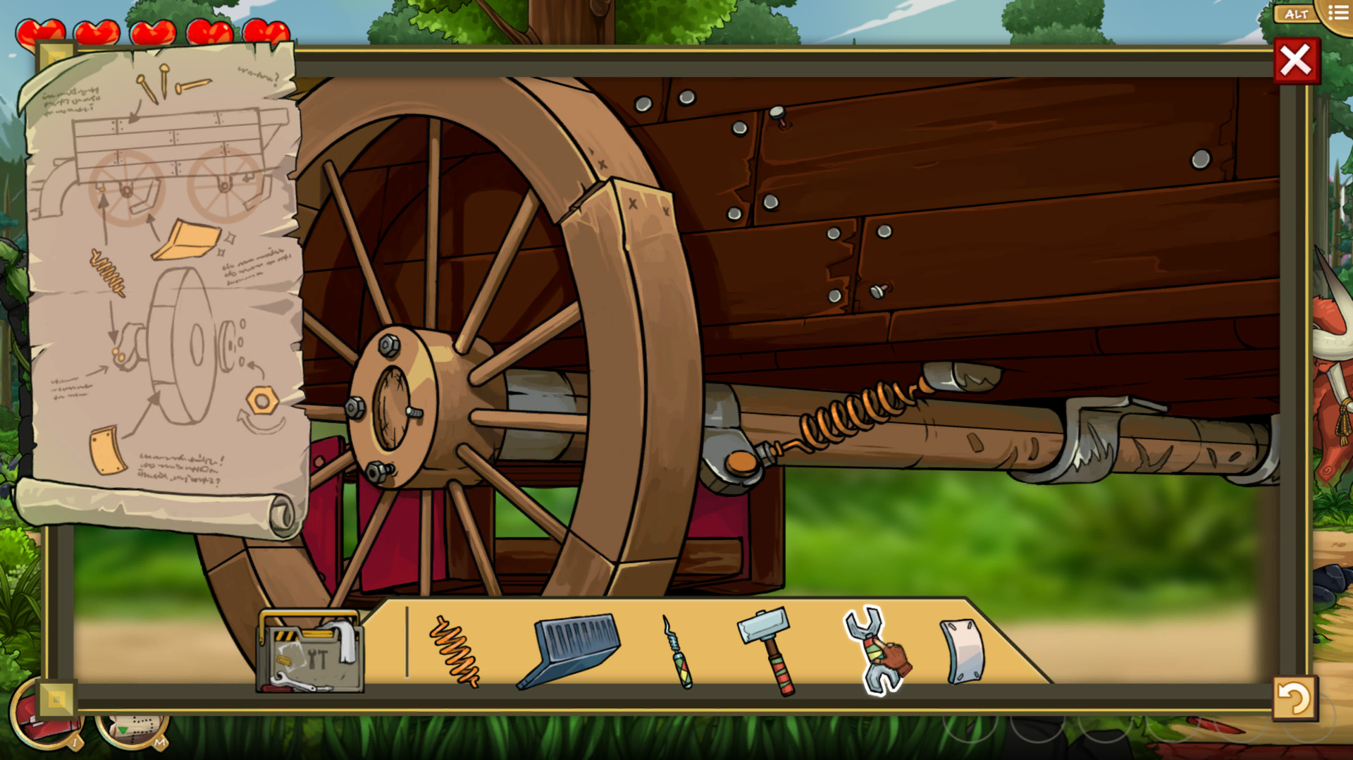 Скриншот из игры Scarlet Hood and the Wicked Wood - 35