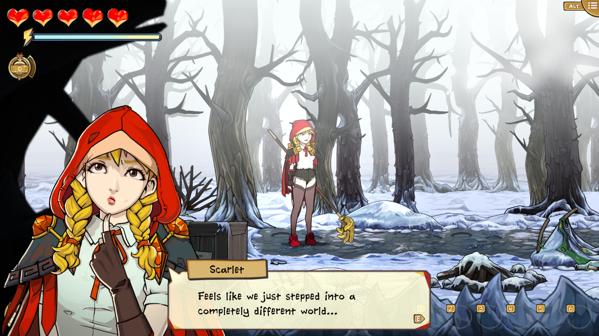 Скриншот из игры Scarlet Hood and the Wicked Wood - 47