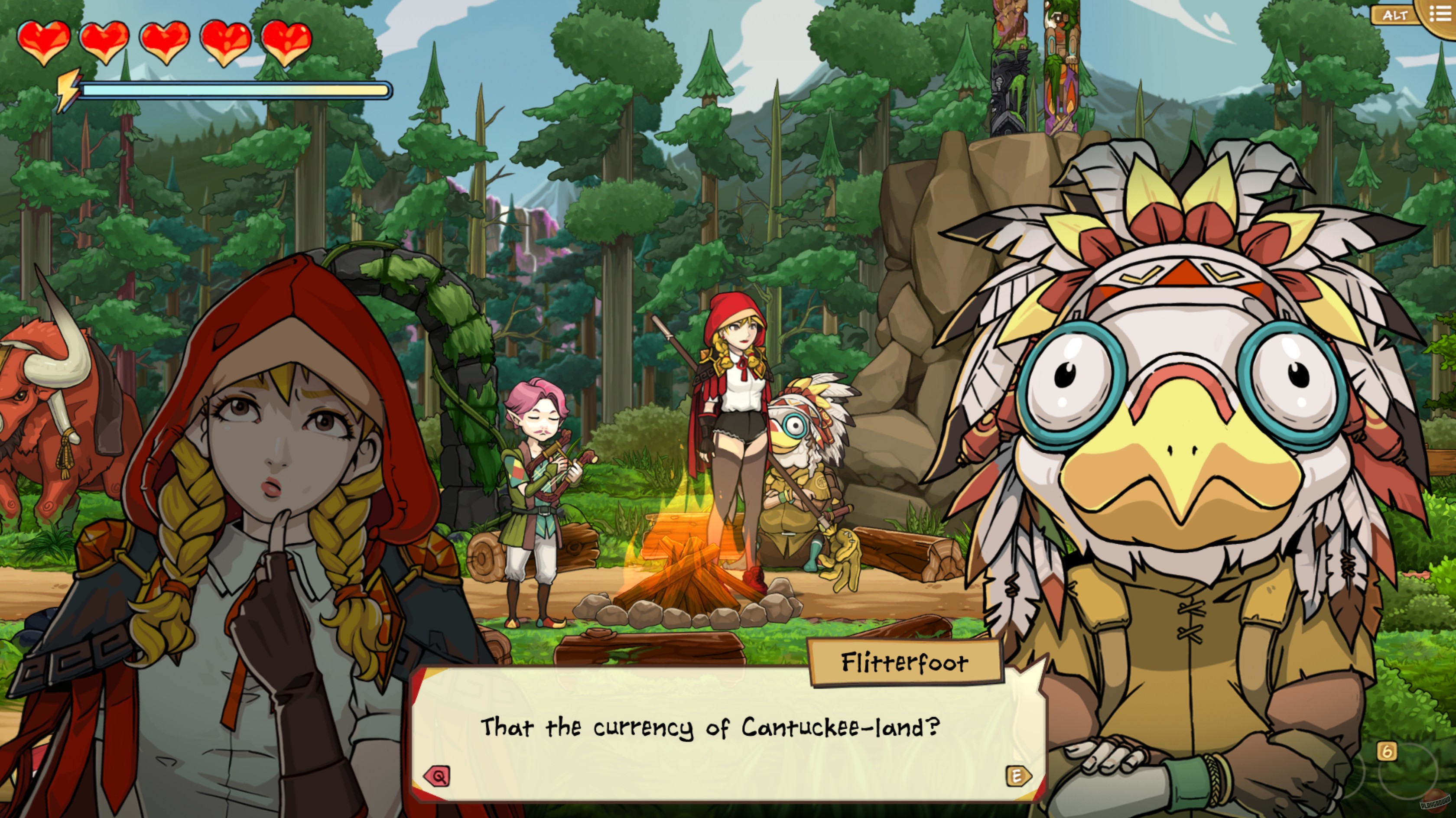 Скриншот из игры Scarlet Hood and the Wicked Wood - 40