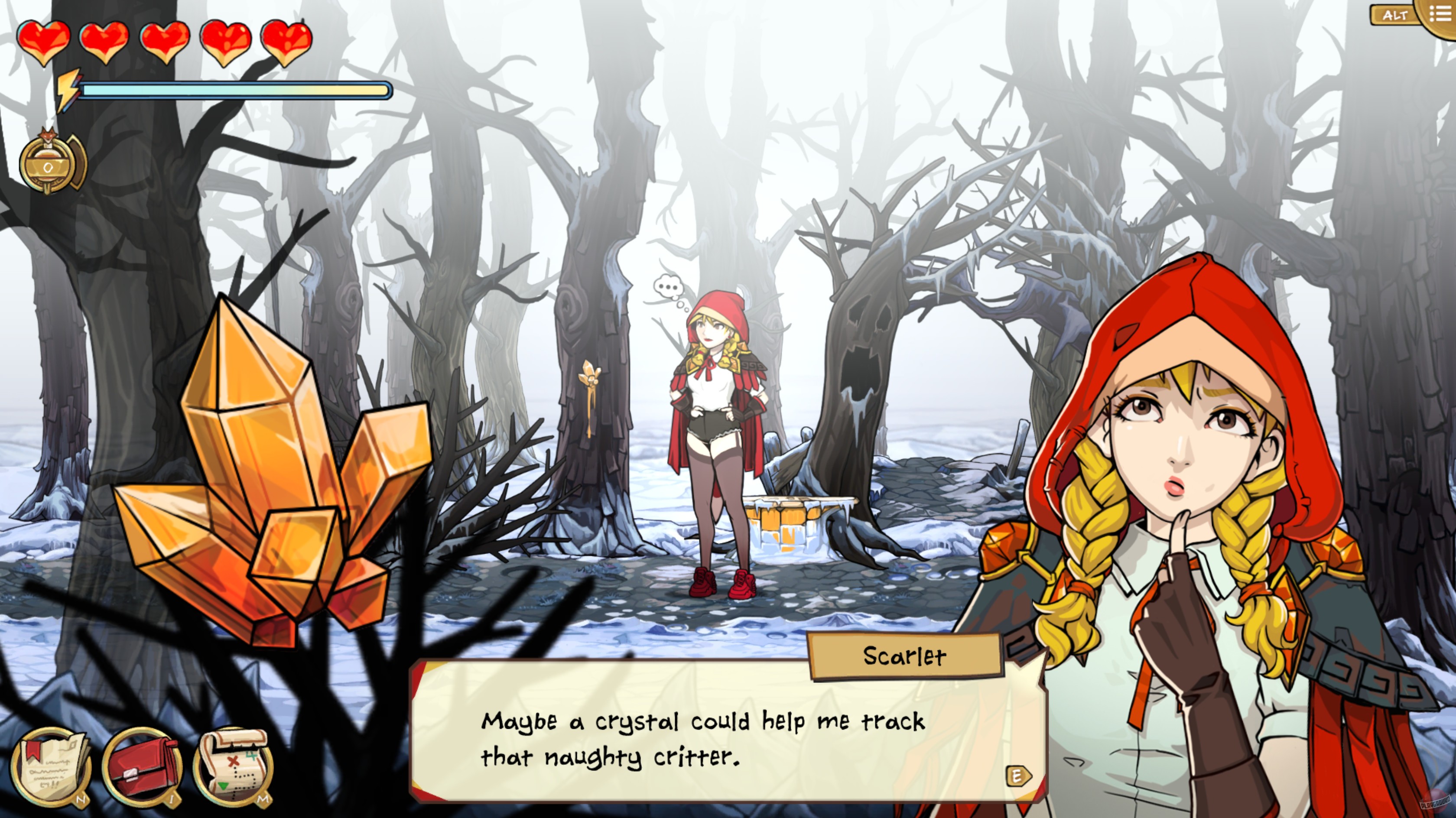 Скриншот из игры Scarlet Hood and the Wicked Wood - 62