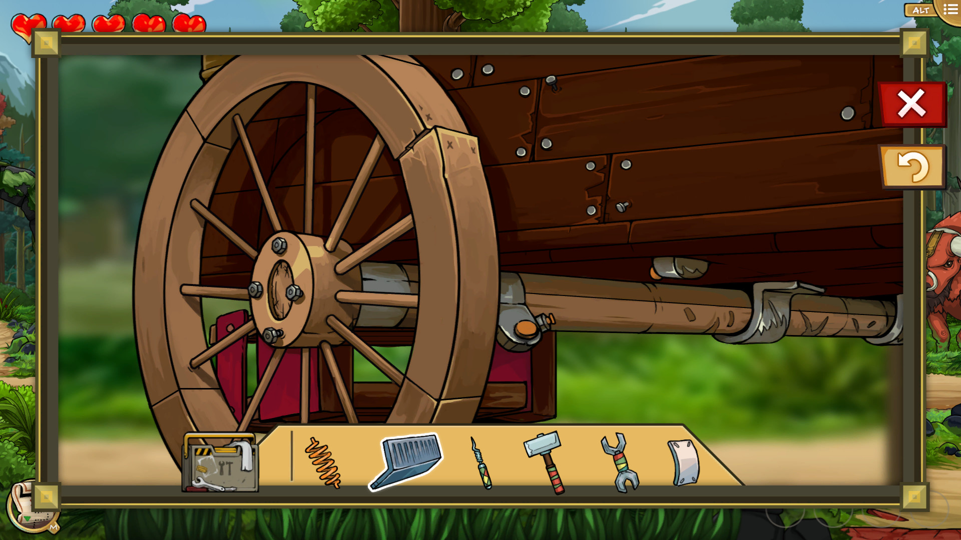 Скриншот из игры Scarlet Hood and the Wicked Wood - 12