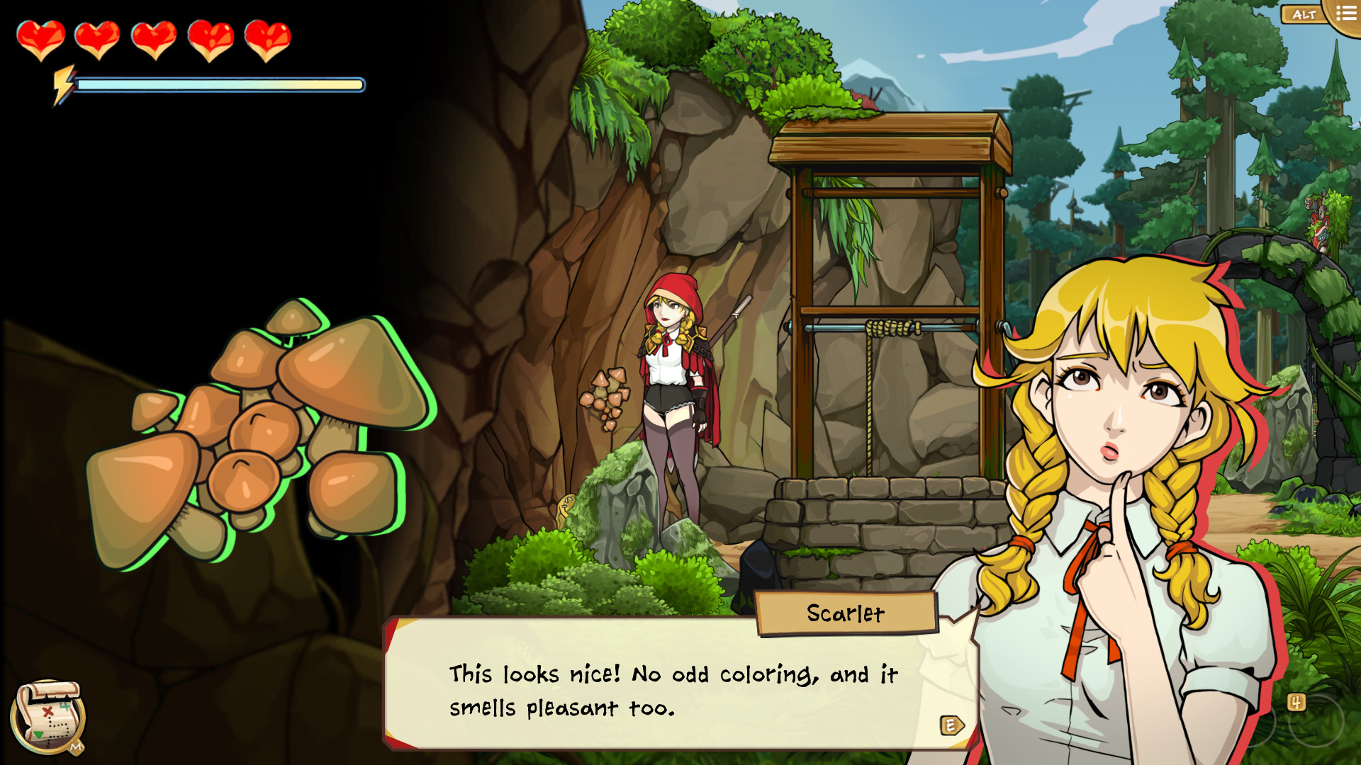 Скриншот из игры Scarlet Hood and the Wicked Wood - 13