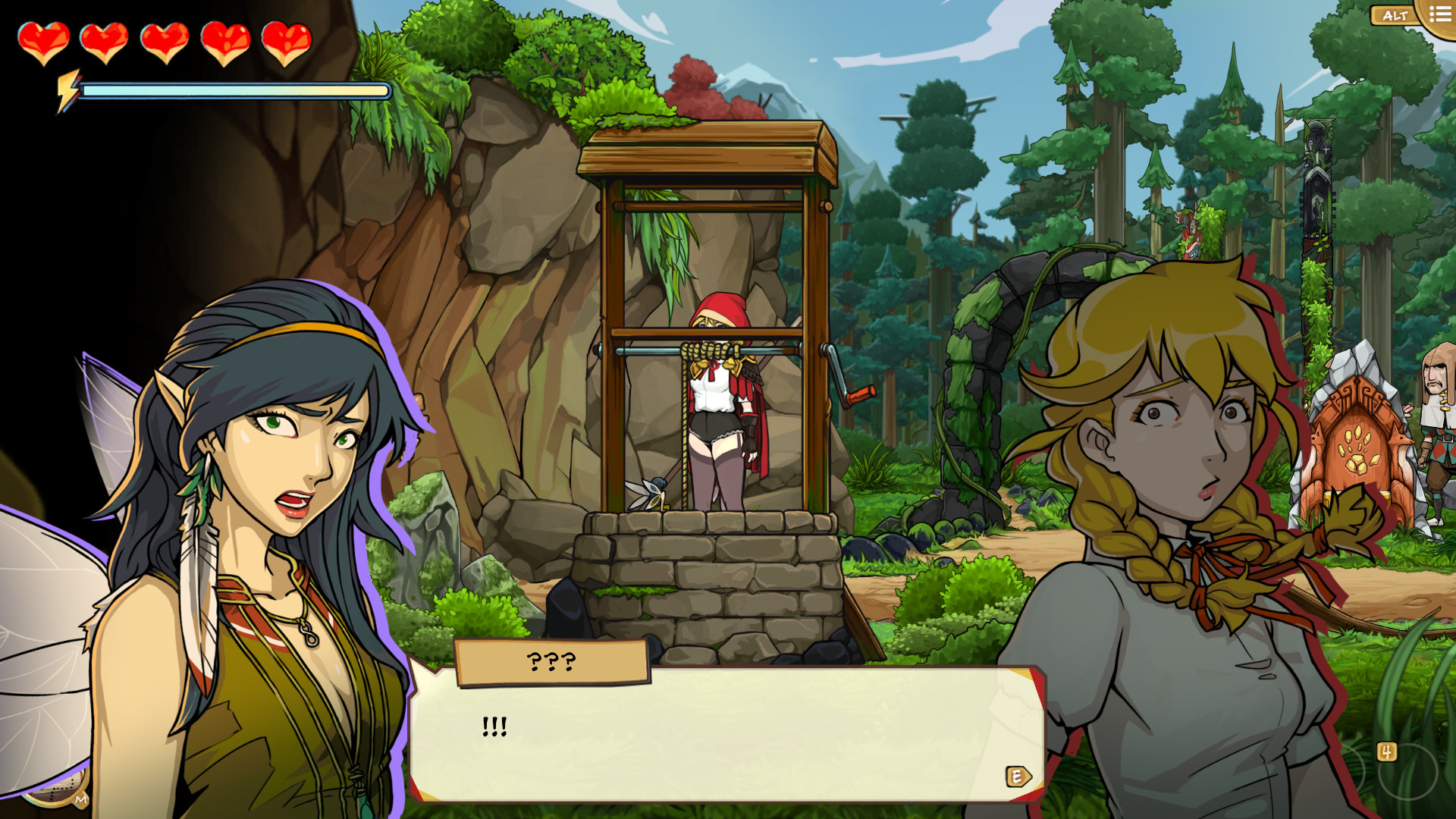 Скриншот из игры Scarlet Hood and the Wicked Wood - 14