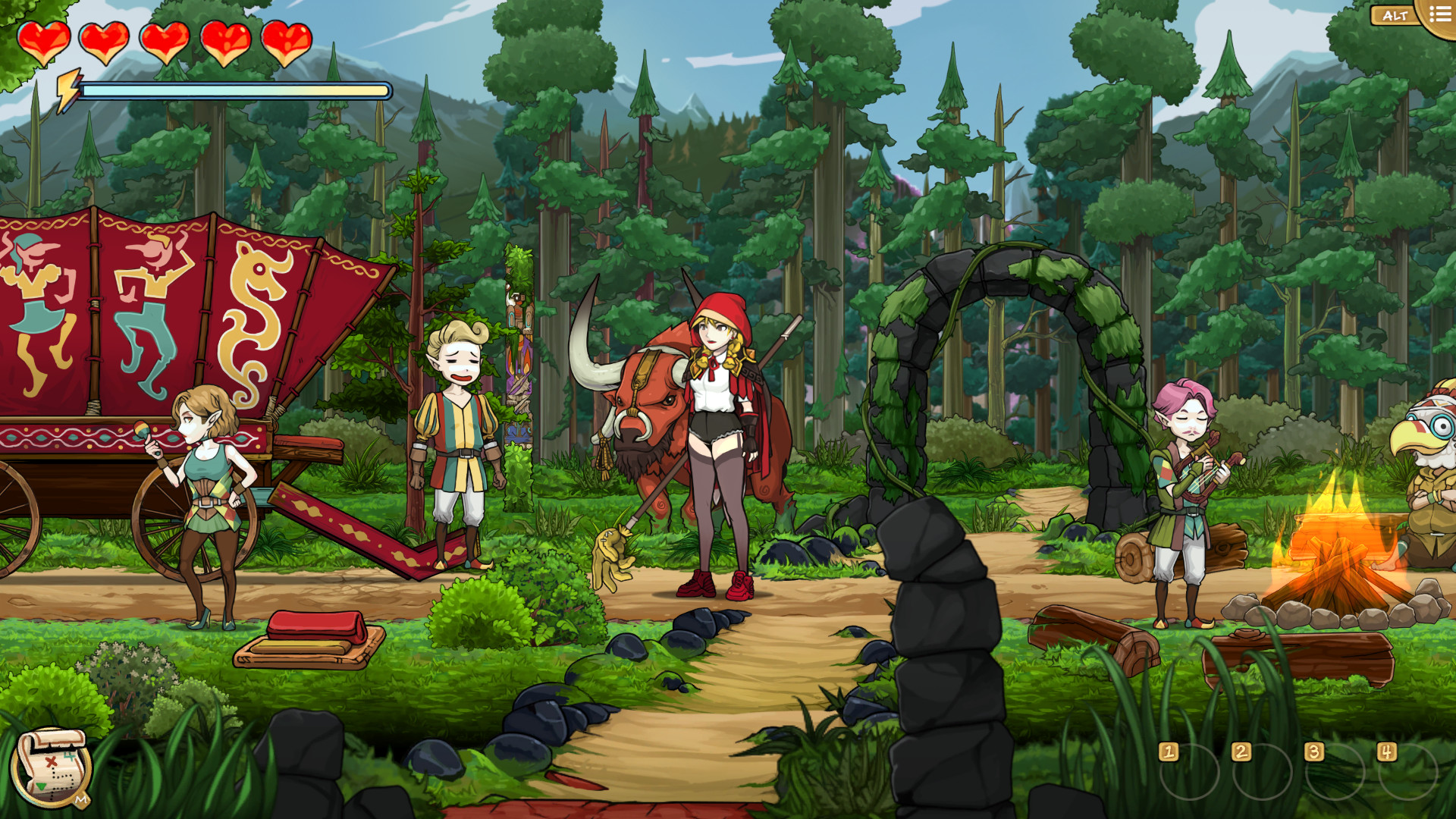 Скриншот из игры Scarlet Hood and the Wicked Wood - 15