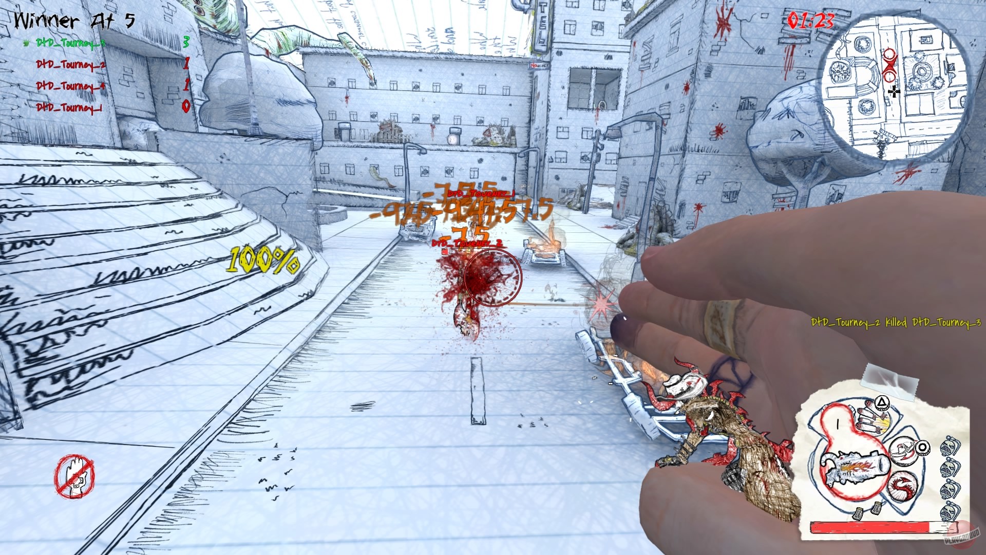 Скриншот из игры Drawn to Death - 19