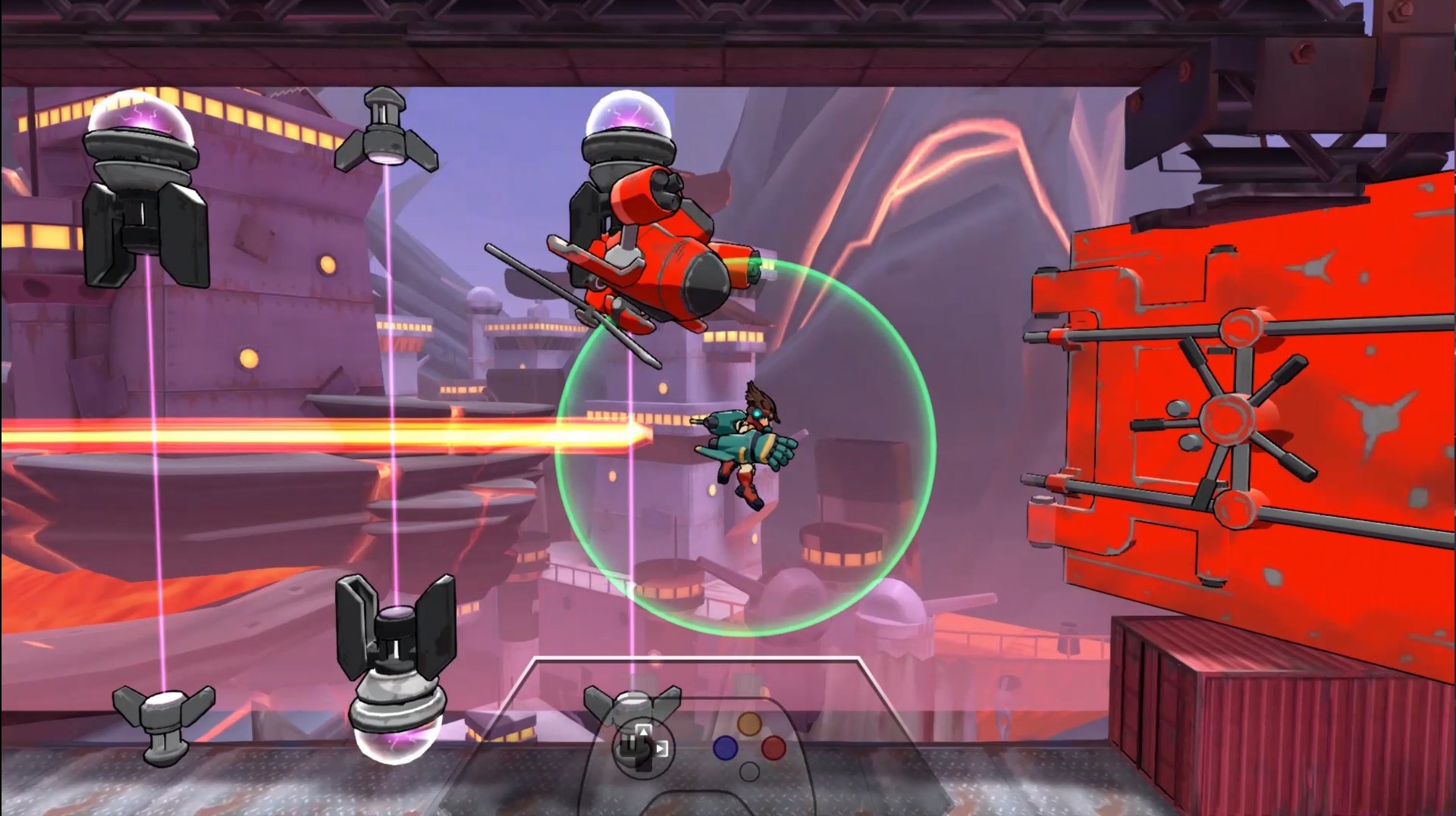 Скриншот из игры Skybolt Zack - 16