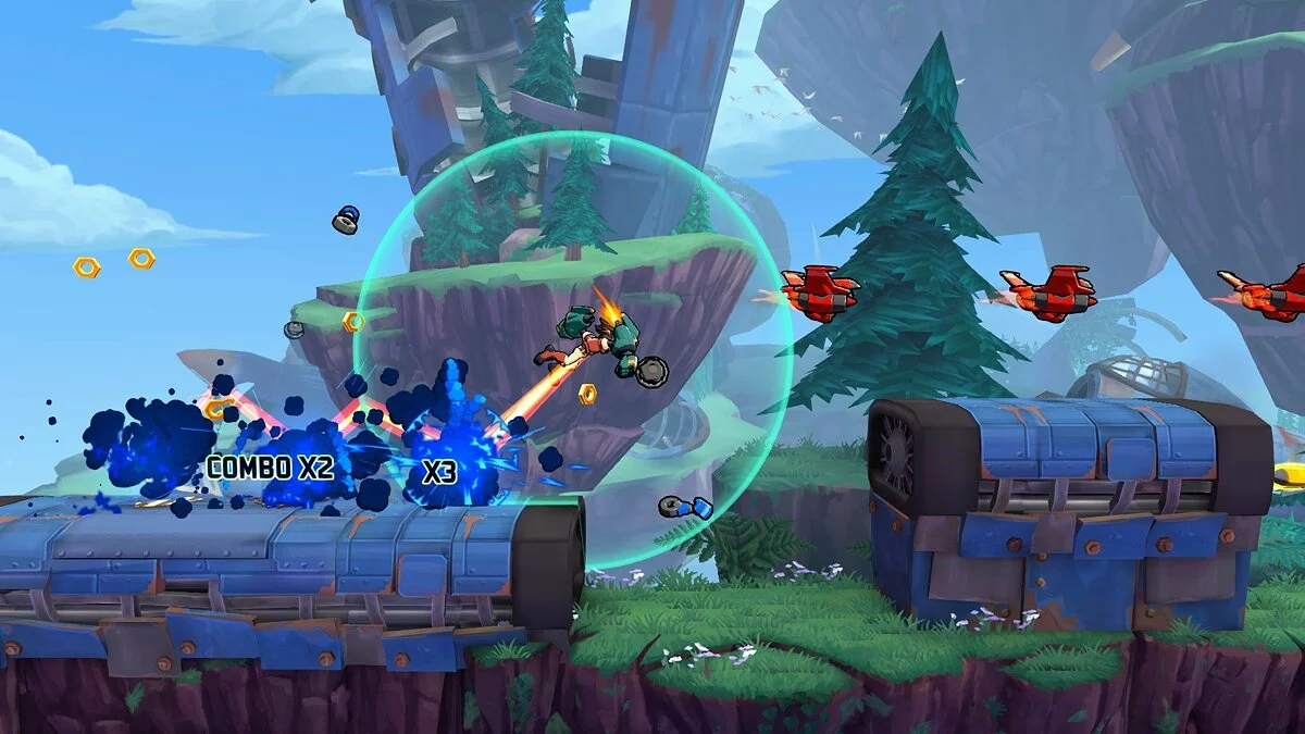 Скриншот из игры Skybolt Zack - 4