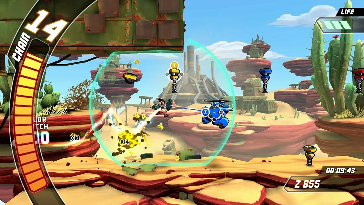 Скриншот из игры Skybolt Zack - 14