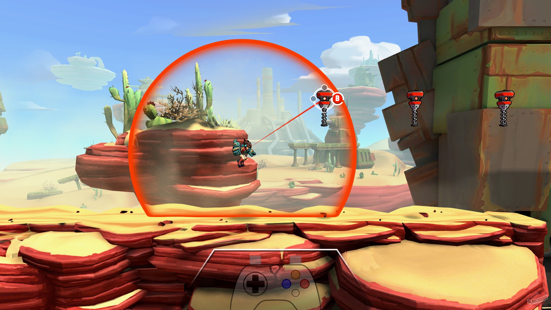 Скриншот из игры Skybolt Zack - 17