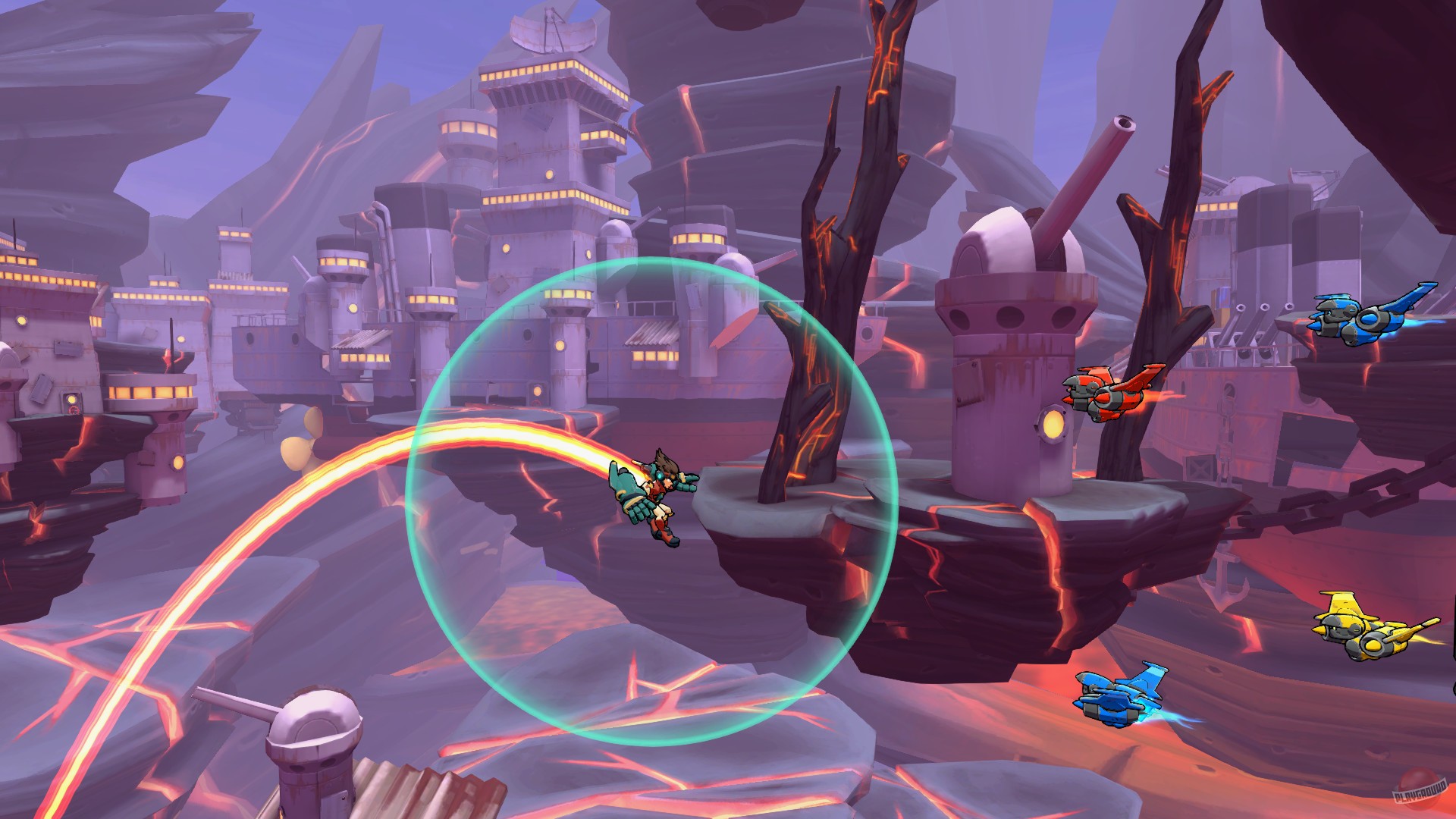 Скриншот из игры Skybolt Zack - 10