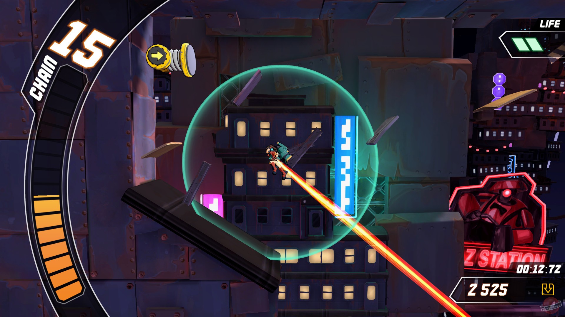 Скриншот из игры Skybolt Zack - 8