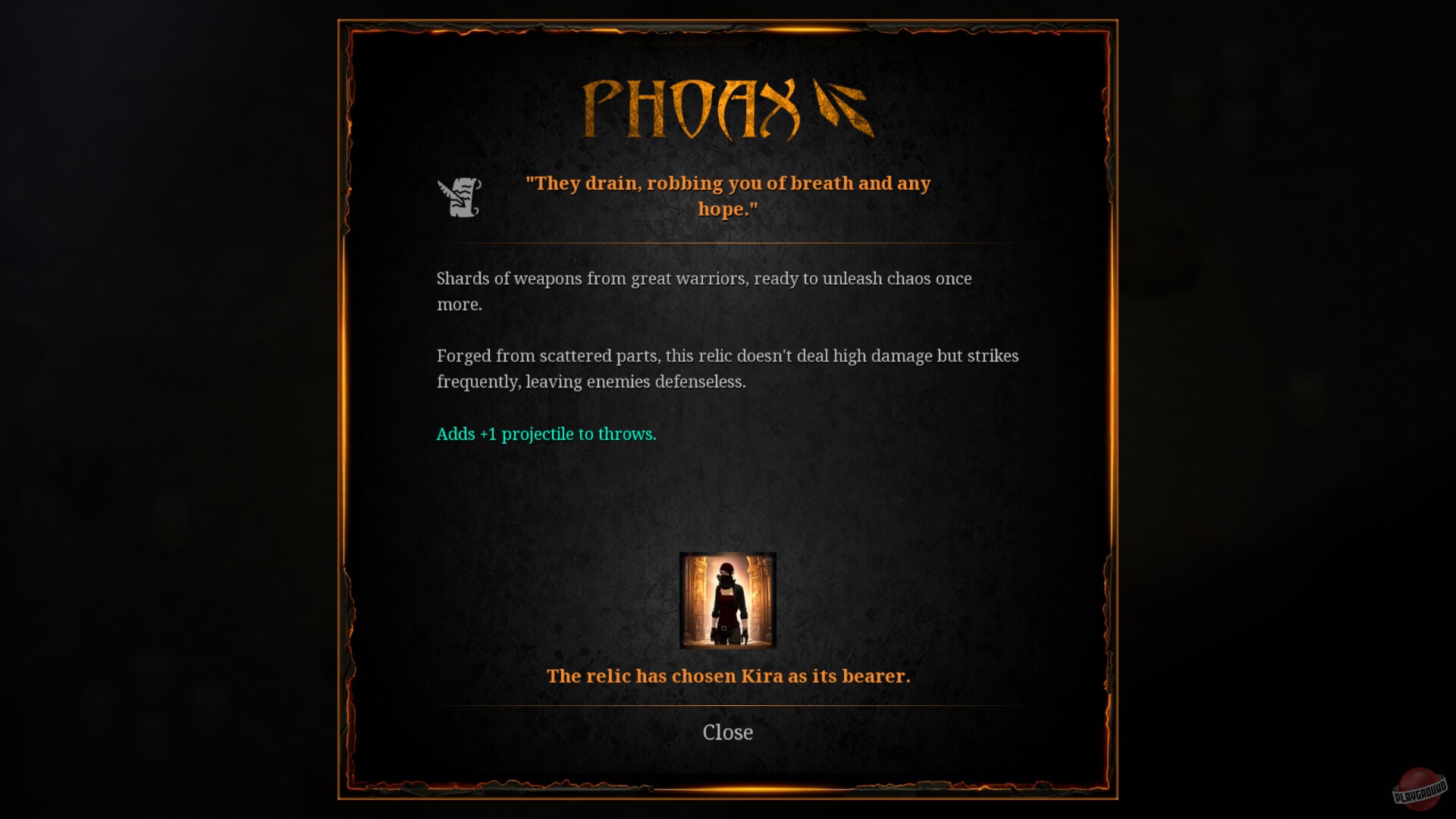 Скриншот из игры Phantom Relics - 2