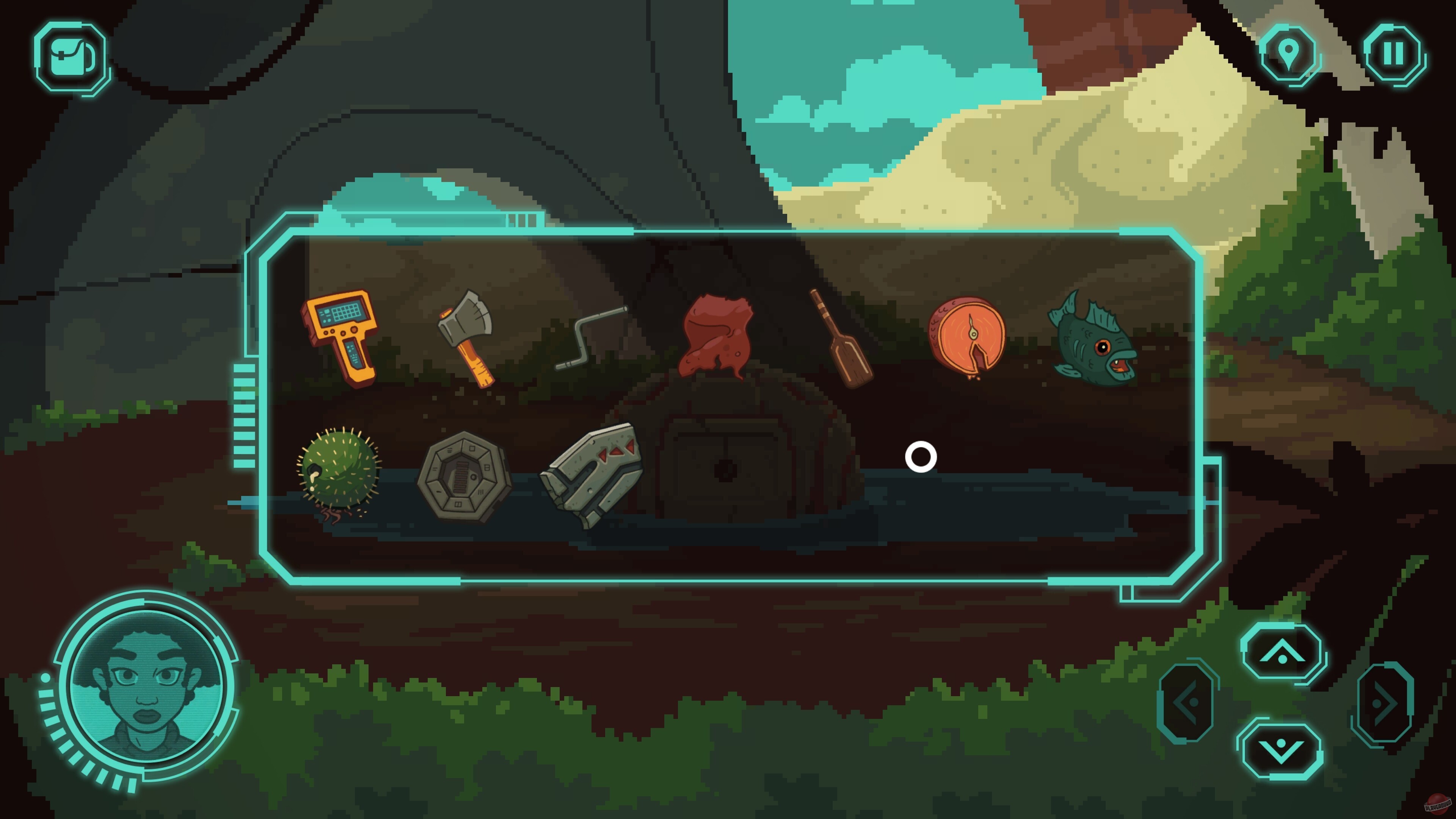 Скриншот из игры The Abandoned Planet - 1