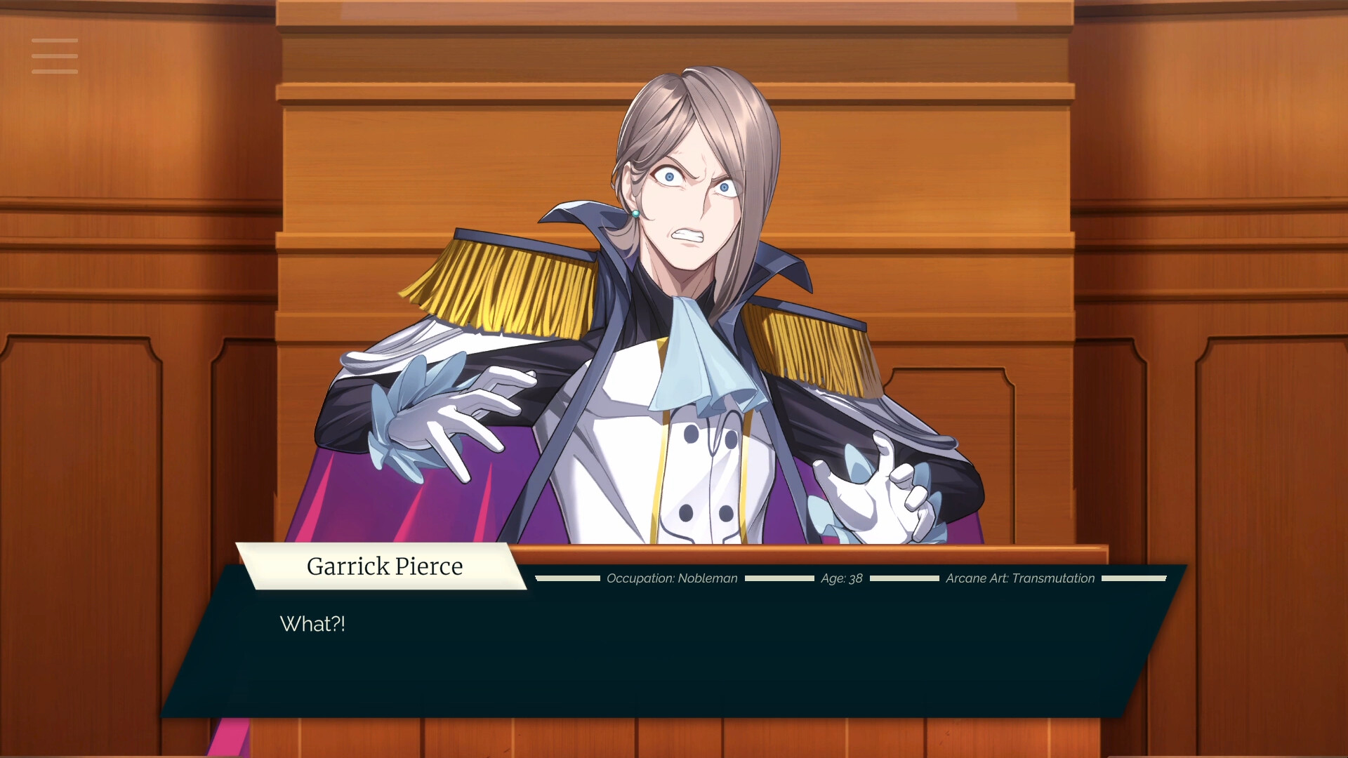 Скриншот из игры Tyrion Cuthbert: Attorney of the Arcane - 3