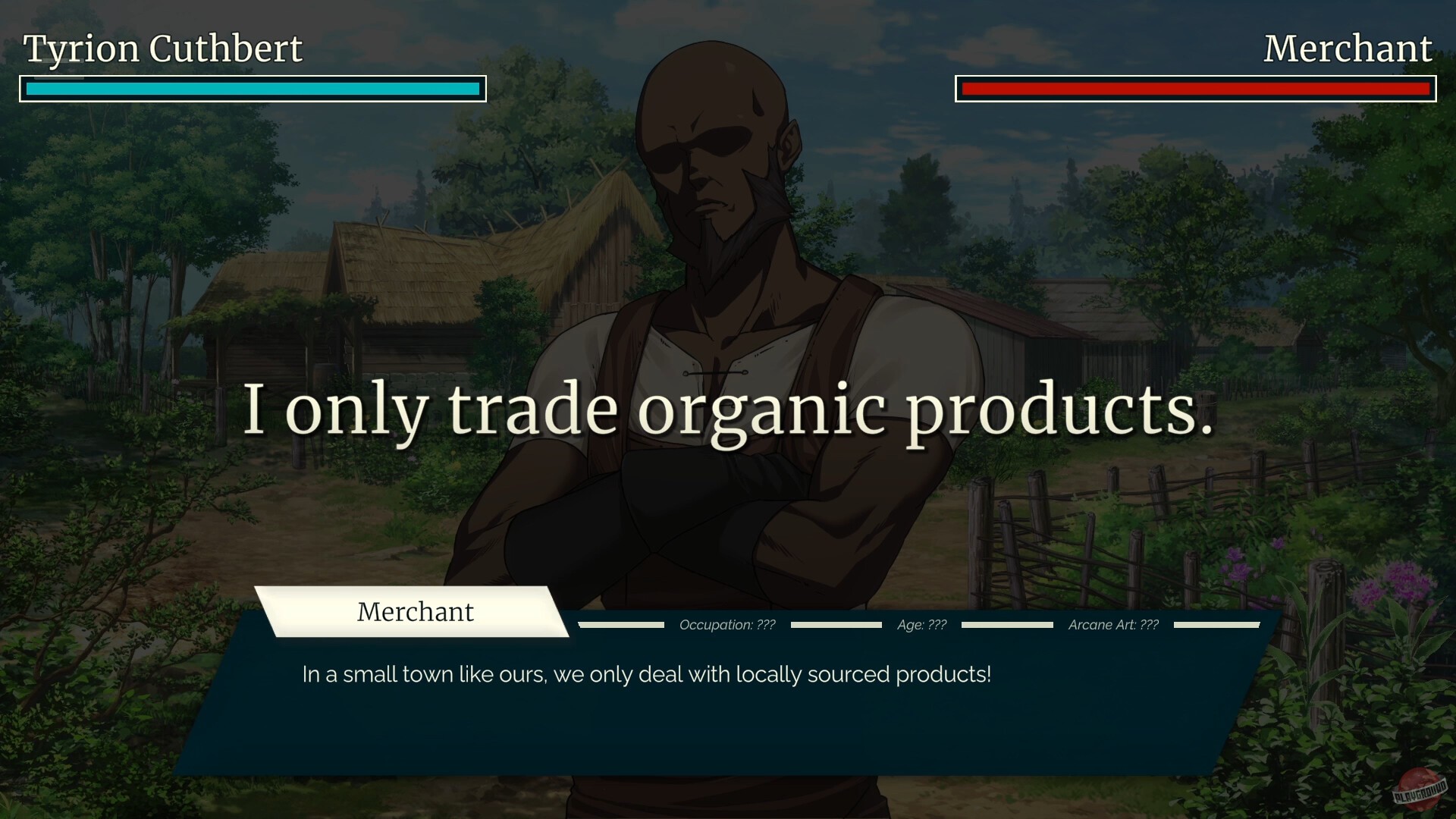 Скриншот из игры Tyrion Cuthbert: Attorney of the Arcane - 18