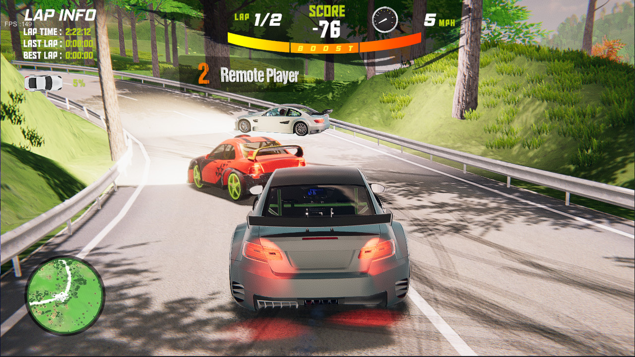 Скриншот из игры Smash Track Drifters - 2
