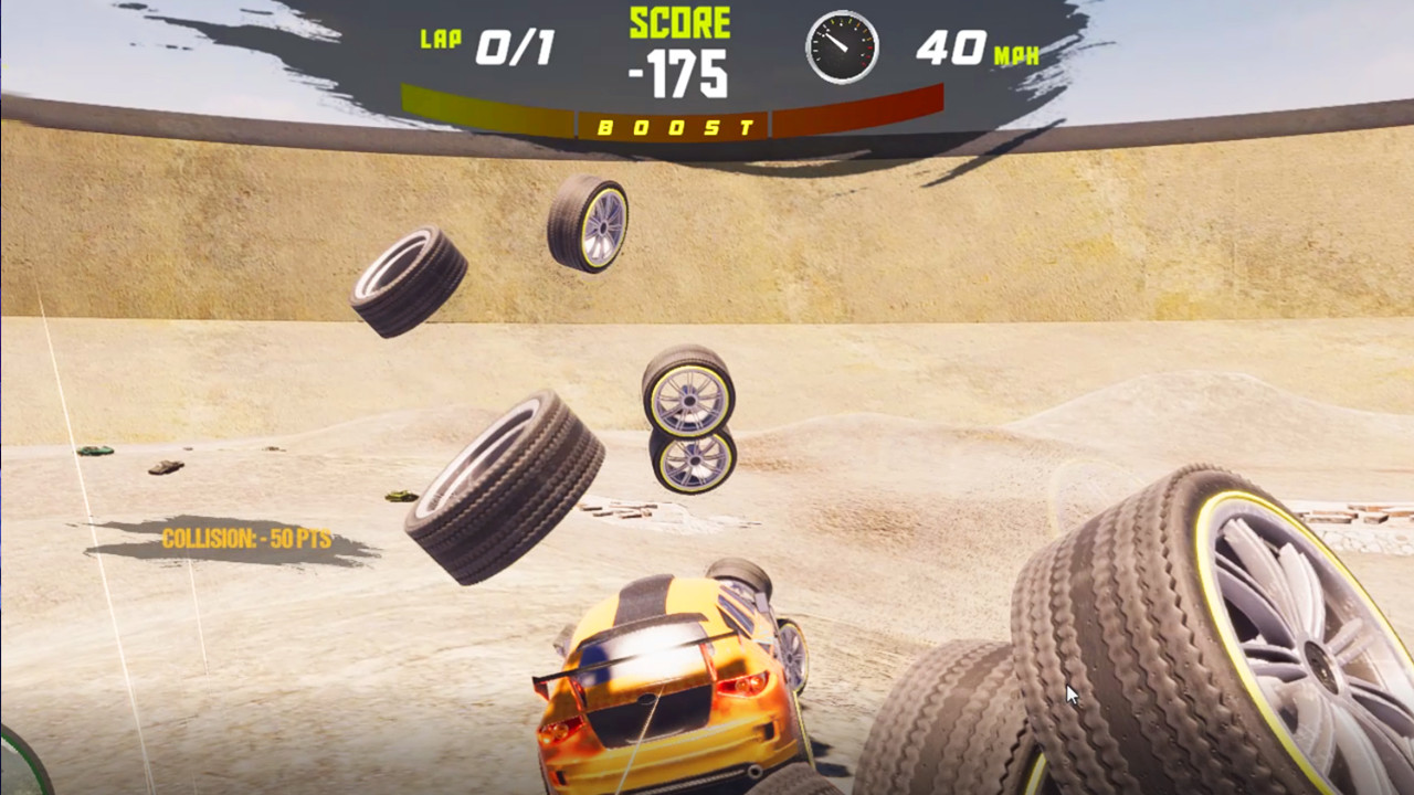 Скриншот из игры Smash Track Drifters - 3