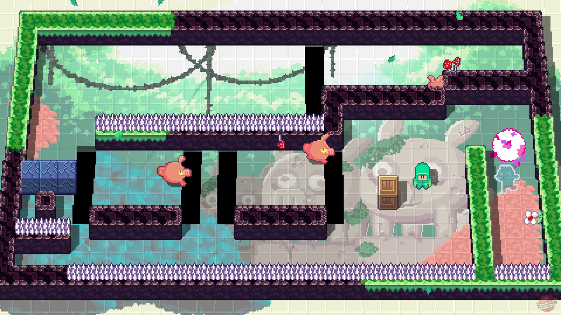 Скриншот из игры Toodee and Topdee - 4