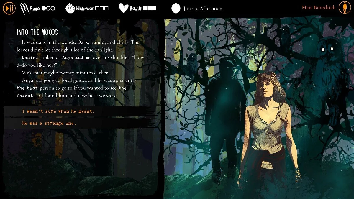 Скриншот из игры Werewolf: The Apocalypse — Heart of the Forest - 19